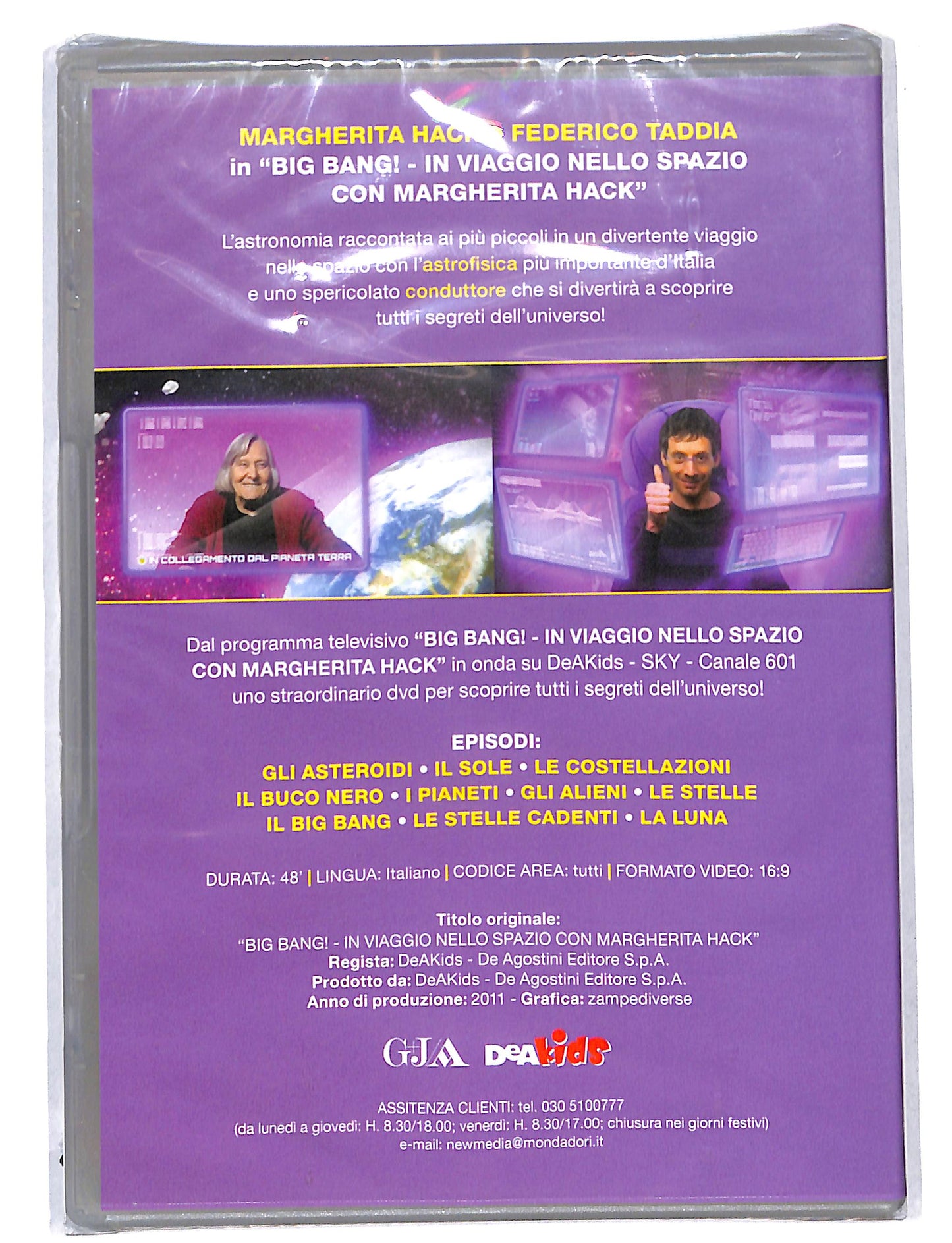 EBOND Big Bang! il viaggio nello spazio con Margherita Hack DVD DB748818
