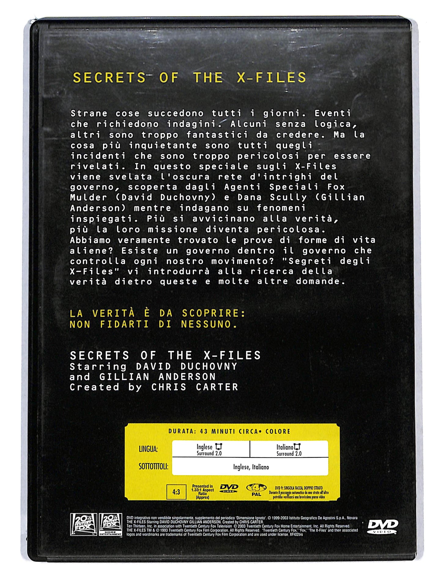 EBOND The X files secrets of the X- Files DVD DB748829