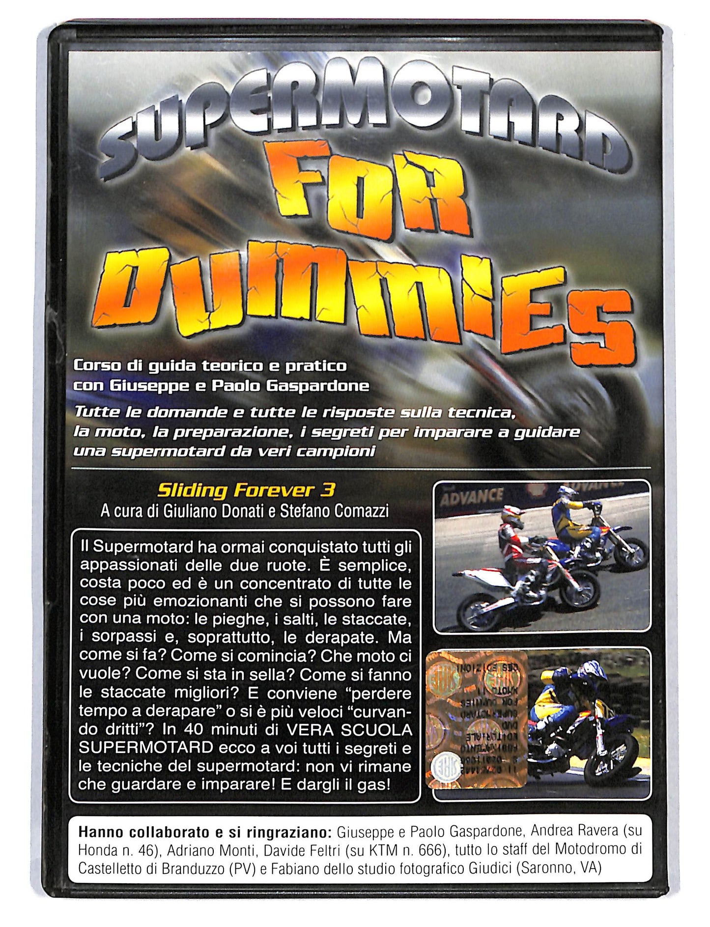 EBOND Supermotard for dummies vol.3 EDITORIALE DVD DB748834
