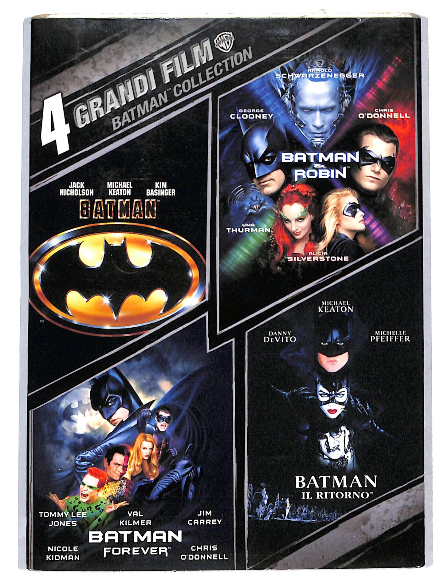 EBOND 4 grandi film Batman Collection EDITORIALE DVD DB748841
