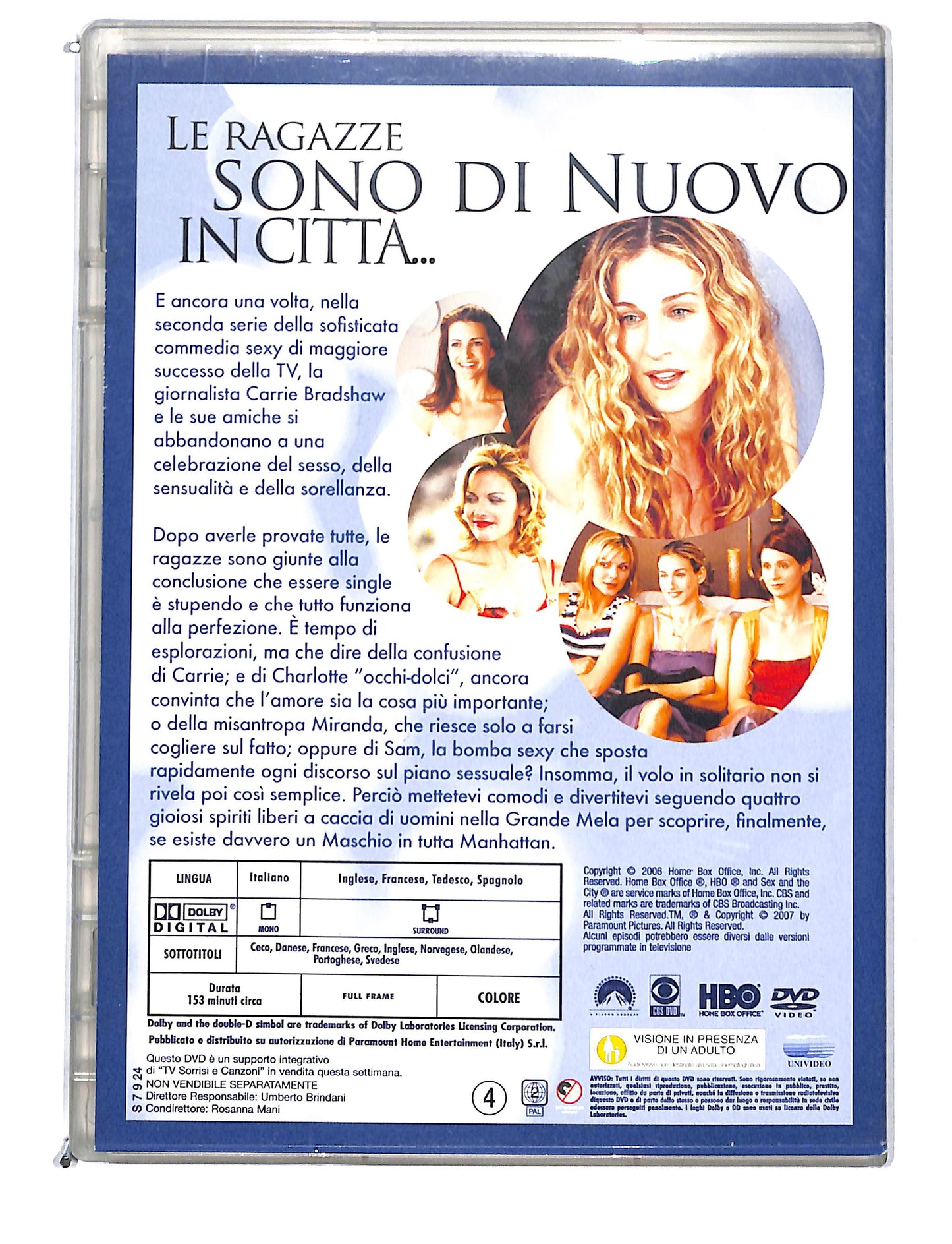 EBOND Sex and the City stagione 2 disco due eps 7-12 DVD DB748866