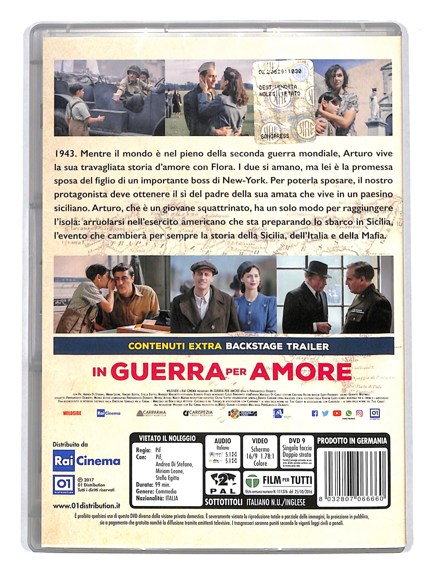 EBOND In Guerra Per Amore NOLEGGIO DVD DB749110