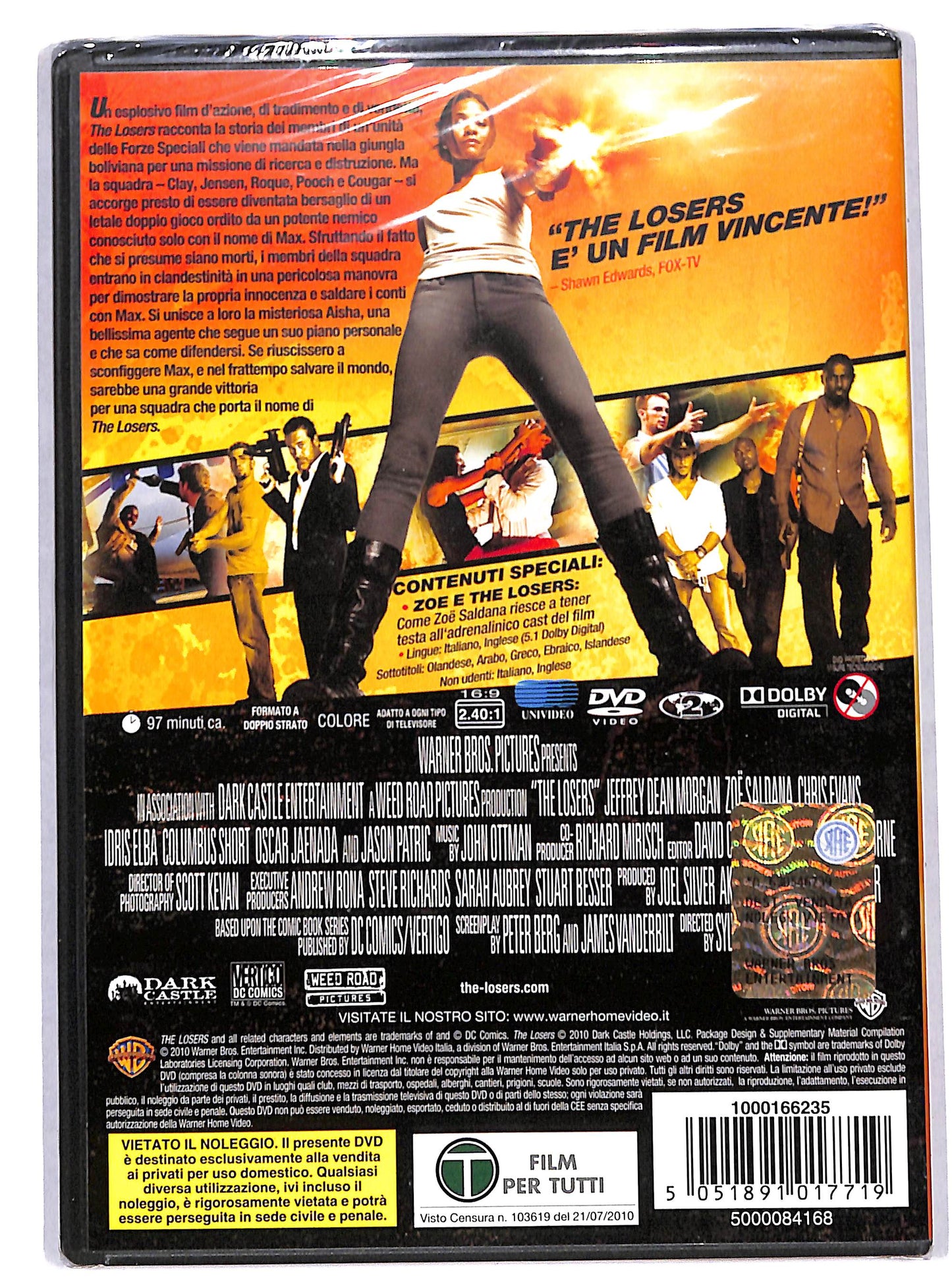 EBOND the losers NOLEGGIO DVD DB749133