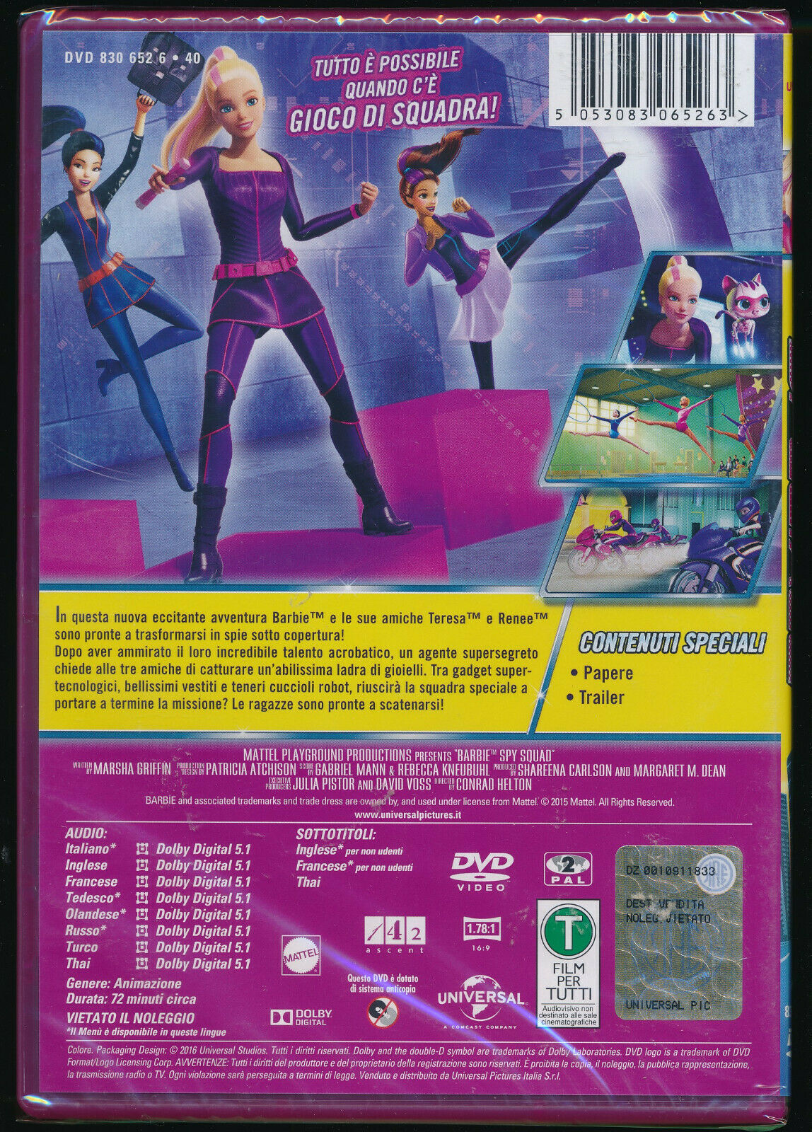 EBOND Barbie Squadra Speciale NOLEGGIO DVD DB749151