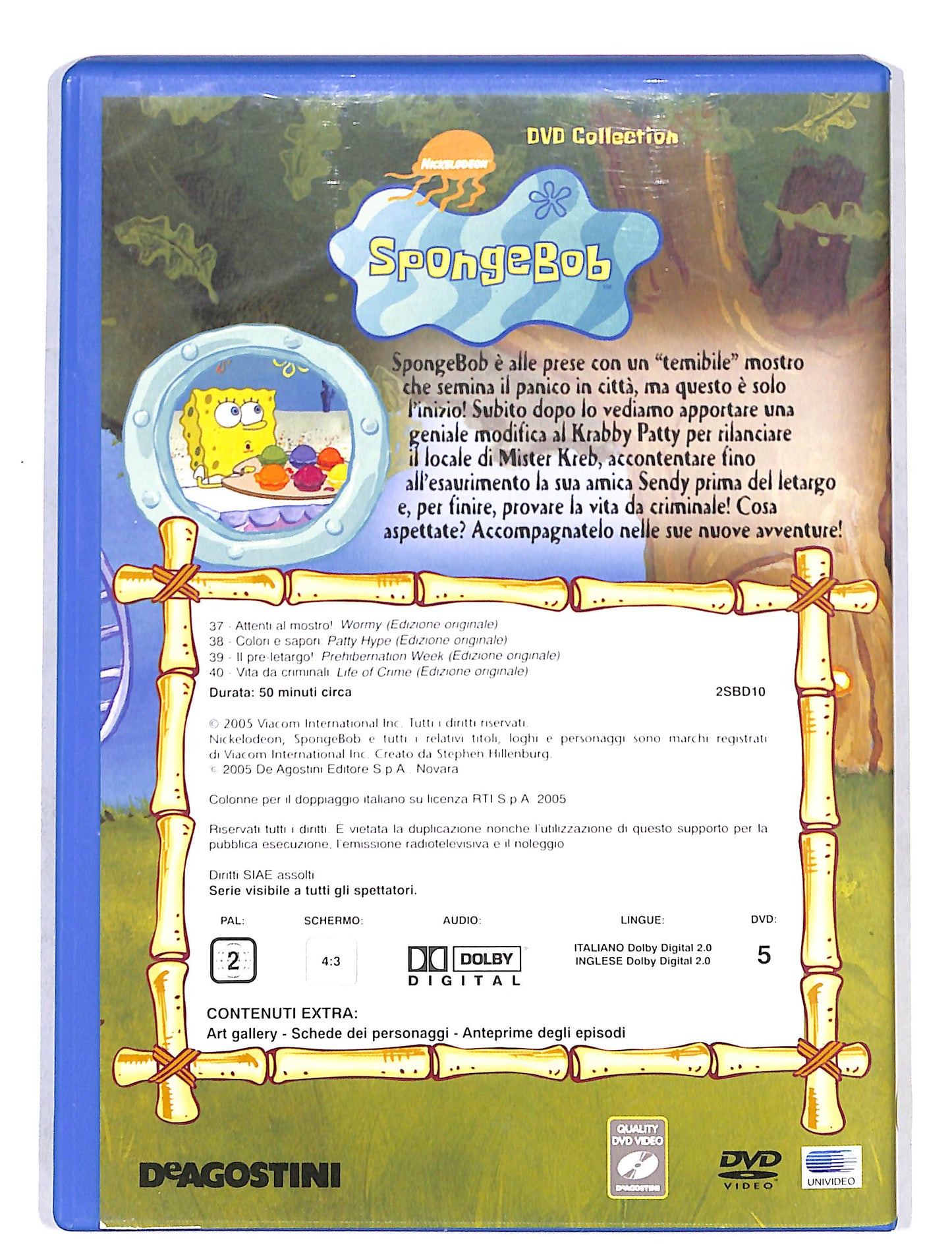 EBOND Spongebob vol. 10 dvd collection EDITORIALE DVD DB749617