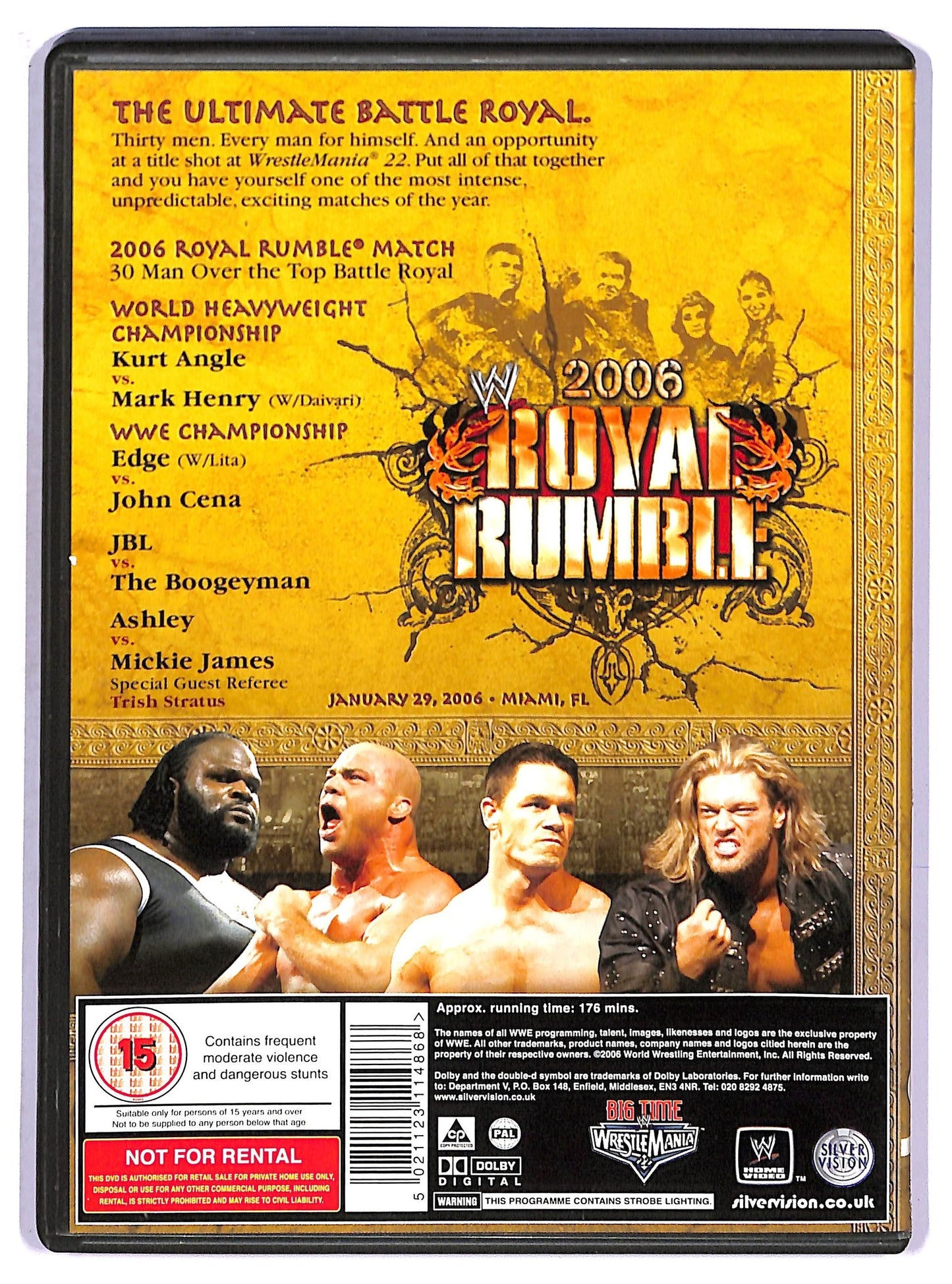 EBOND WWE - Royal Rumble 2006 Uk Edition DVD DB749626