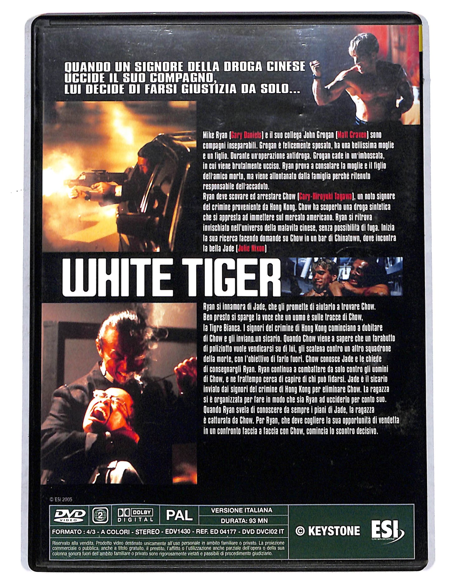 EBOND White tiger operazione tigre EDITORIALE DVD DB749644