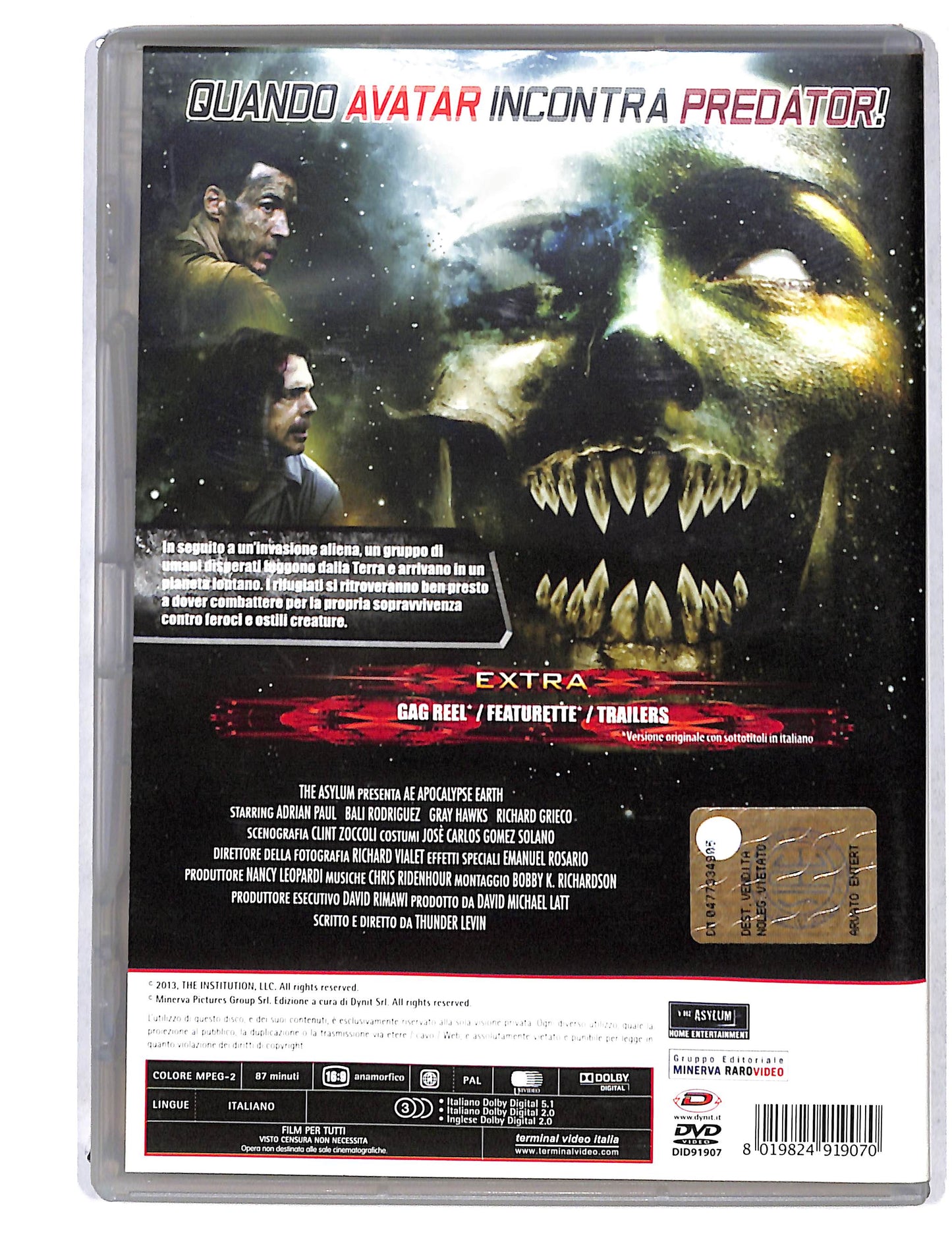 EBOND Ae - Apocalypse Earth DVD DB750413