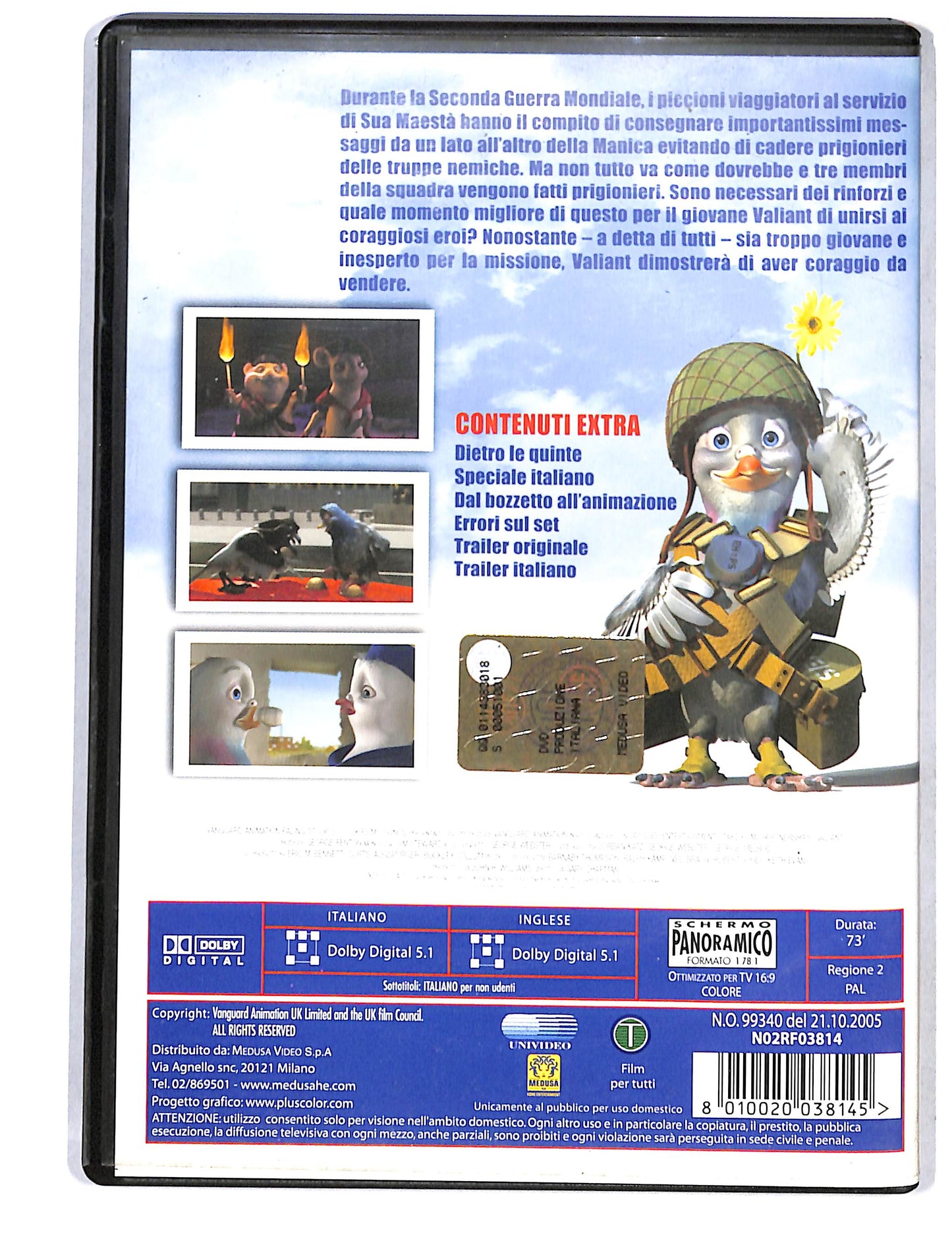 EBOND Valiant - piccioni da combattimento NOLEGGIO DVD DB750419