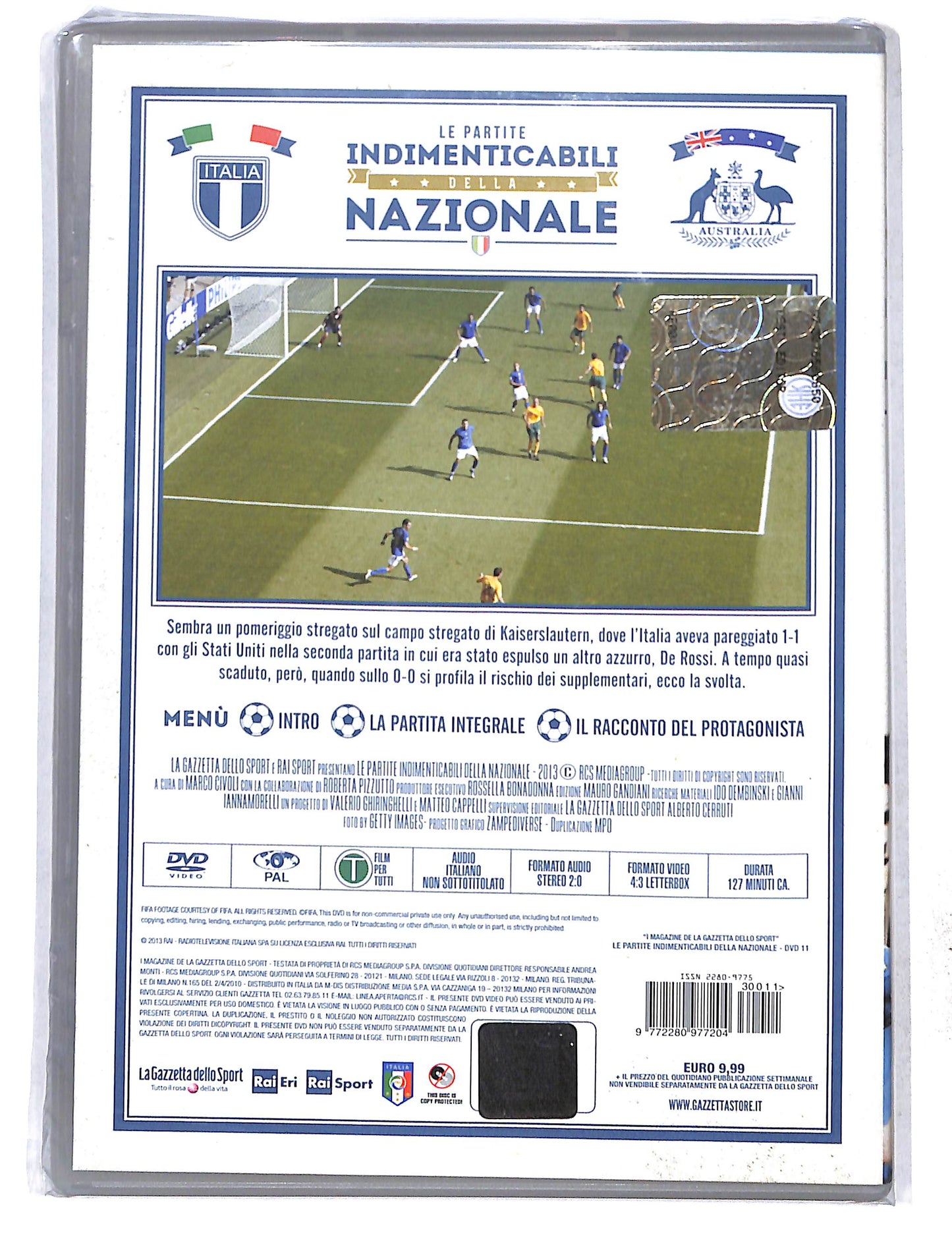 EBOND Le partite indimenticabili della nazionale vol.11 DVD DB750441