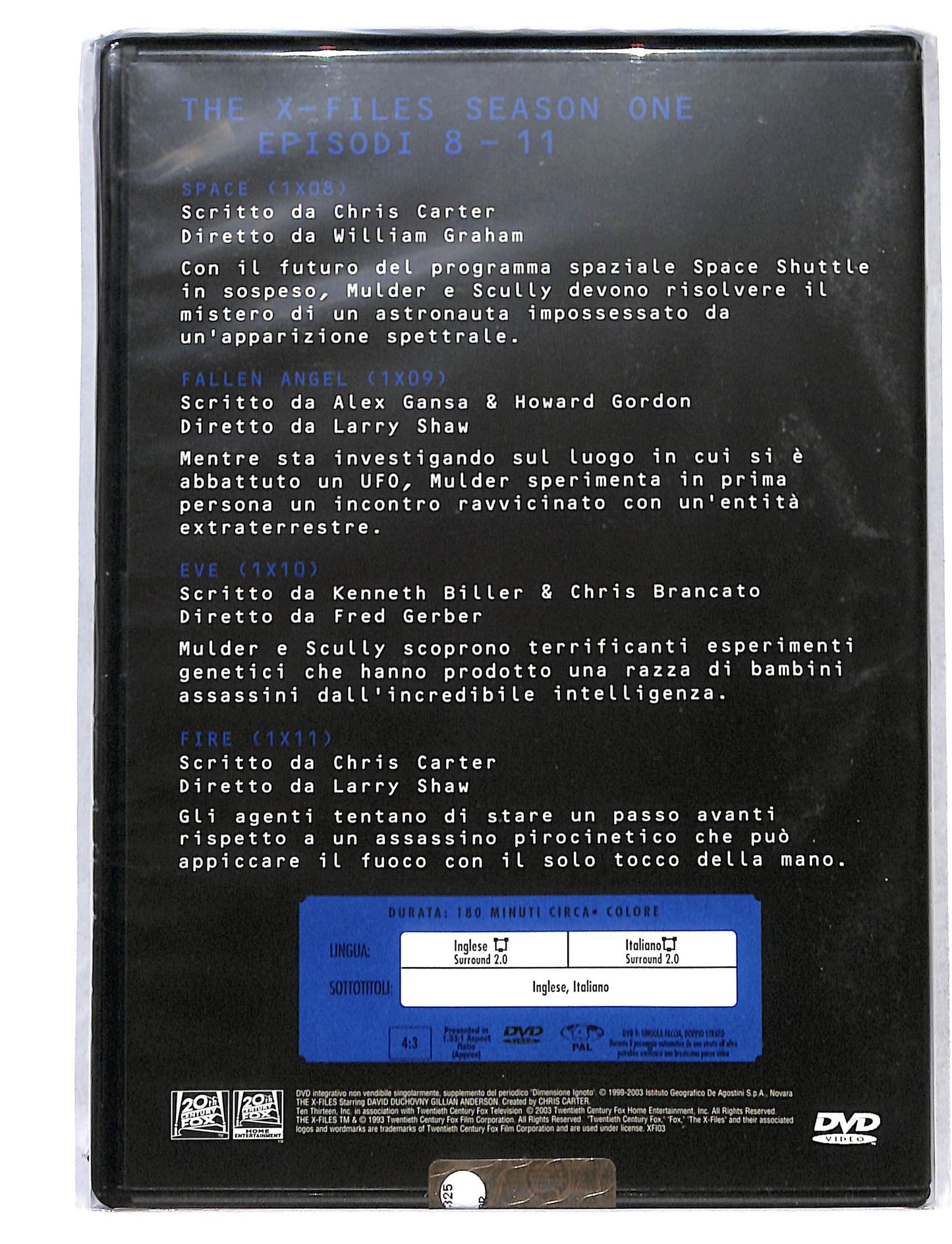 EBOND The X-Files collection - Volume 3 Season one DVD DB750451