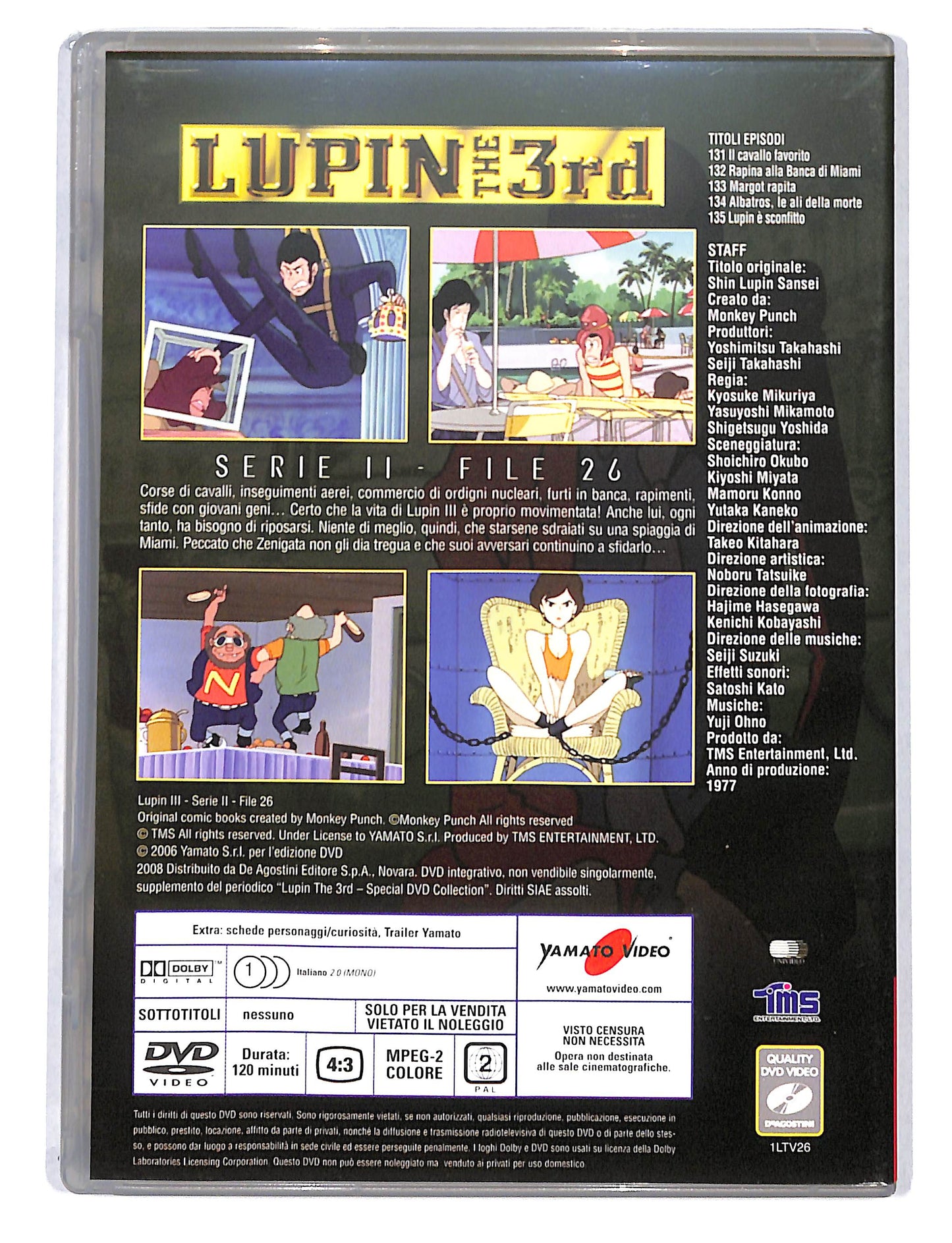 EBOND Lupin the 3rd Serie II - File 26 EDITORIALE DVD DB750459