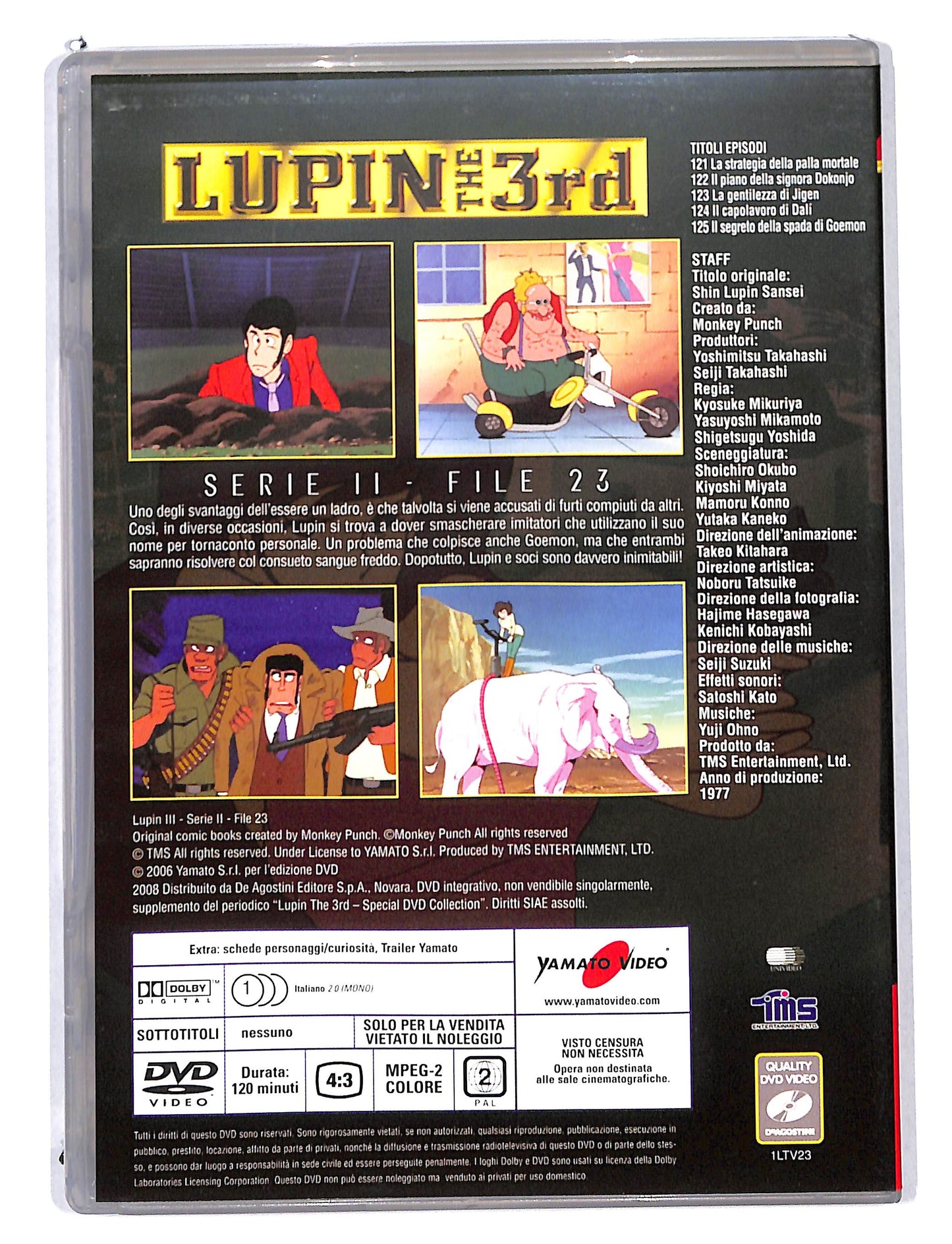 EBOND Lupin the 3rd Serie II - File 23 EDITORIALE DVD DB750601