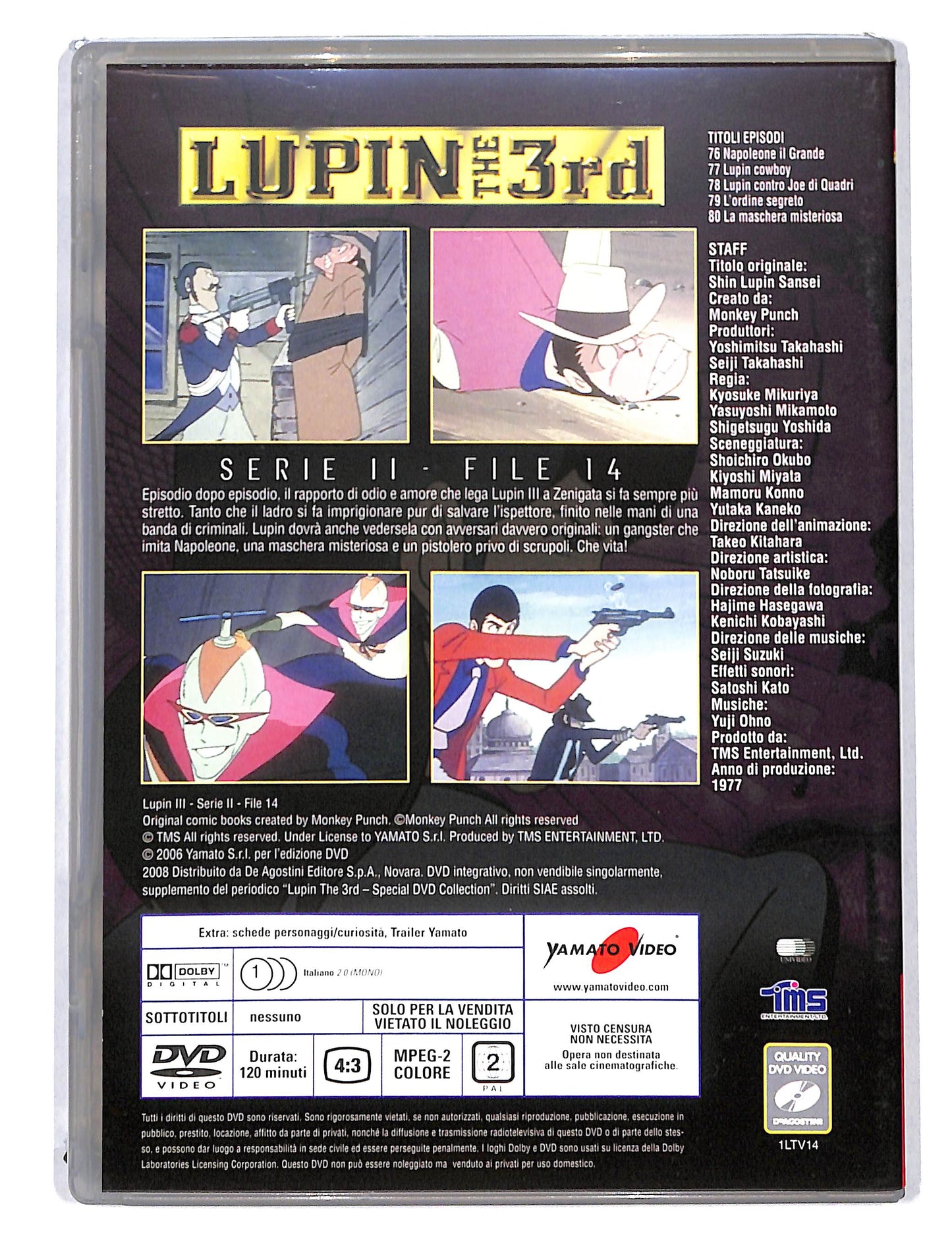 EBOND Lupin the 3rd Serie II - File 14 EDITORIALE DVD DB750609