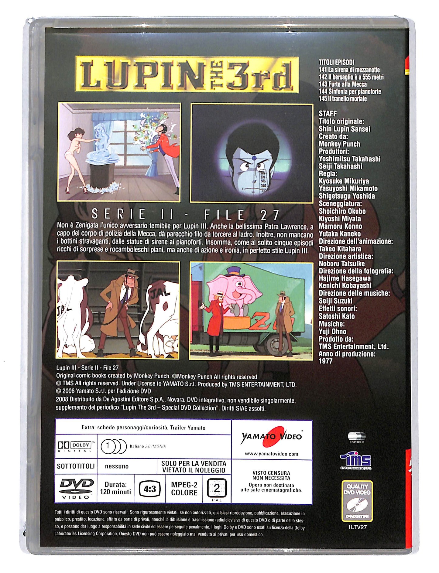 EBOND Lupin the 3rd Serie II - File 27 EDITORIALE DVD DB750610