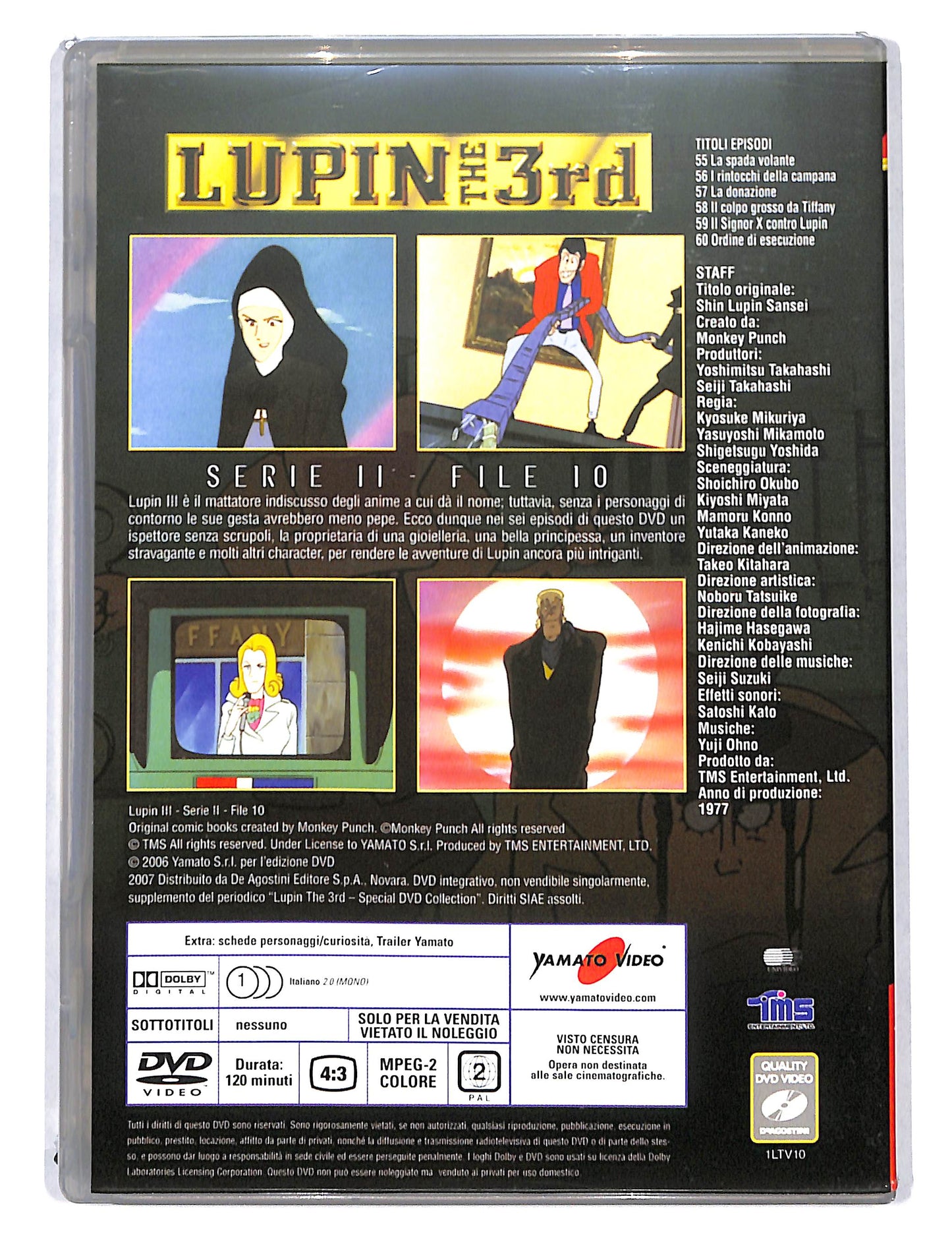 EBOND Lupin the 3rd Serie II - File 10 EDITORIALE DVD DB750613