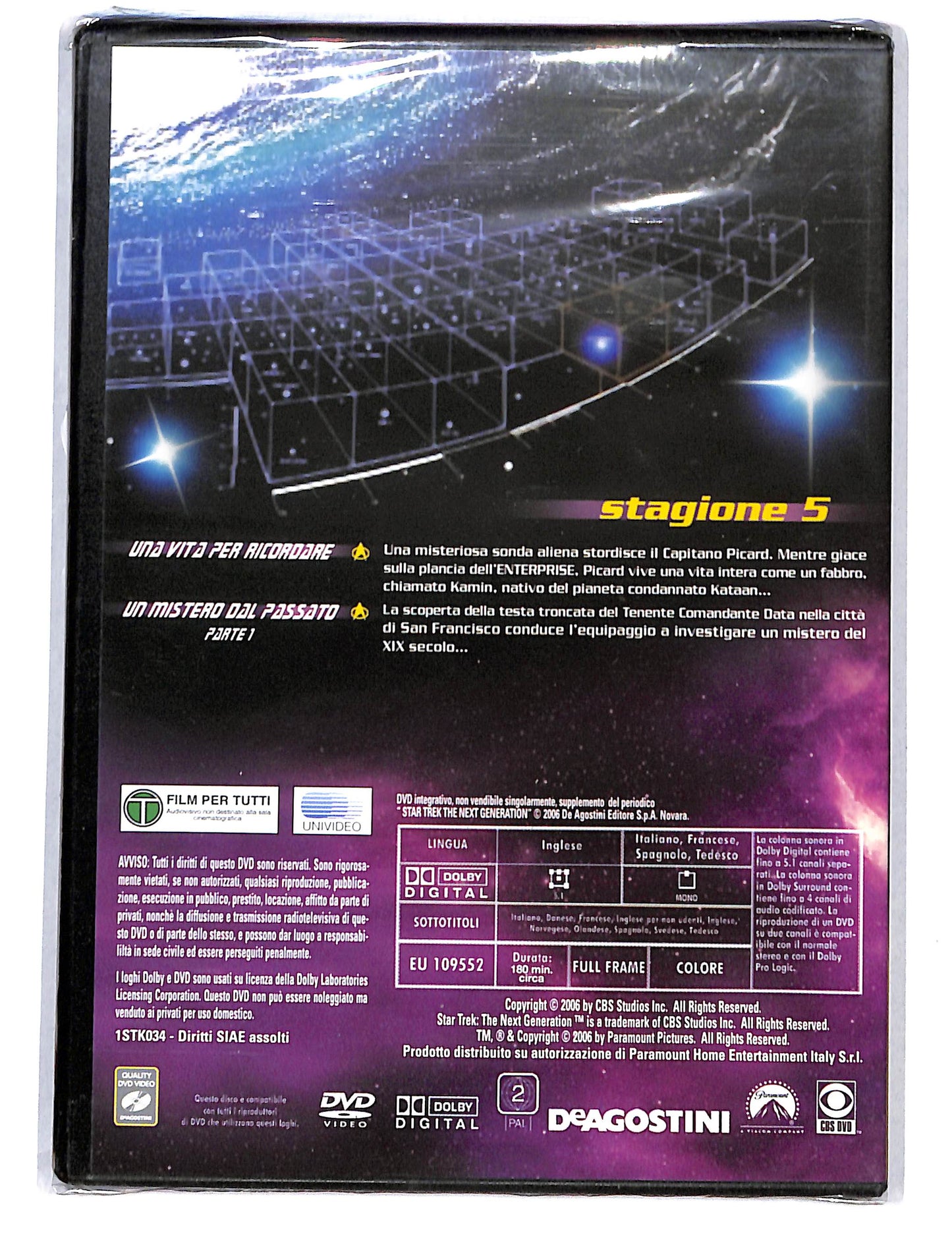 EBOND StarTrek the next Generation stagione 5 vol.7 EDITORIALE DVD DB750663