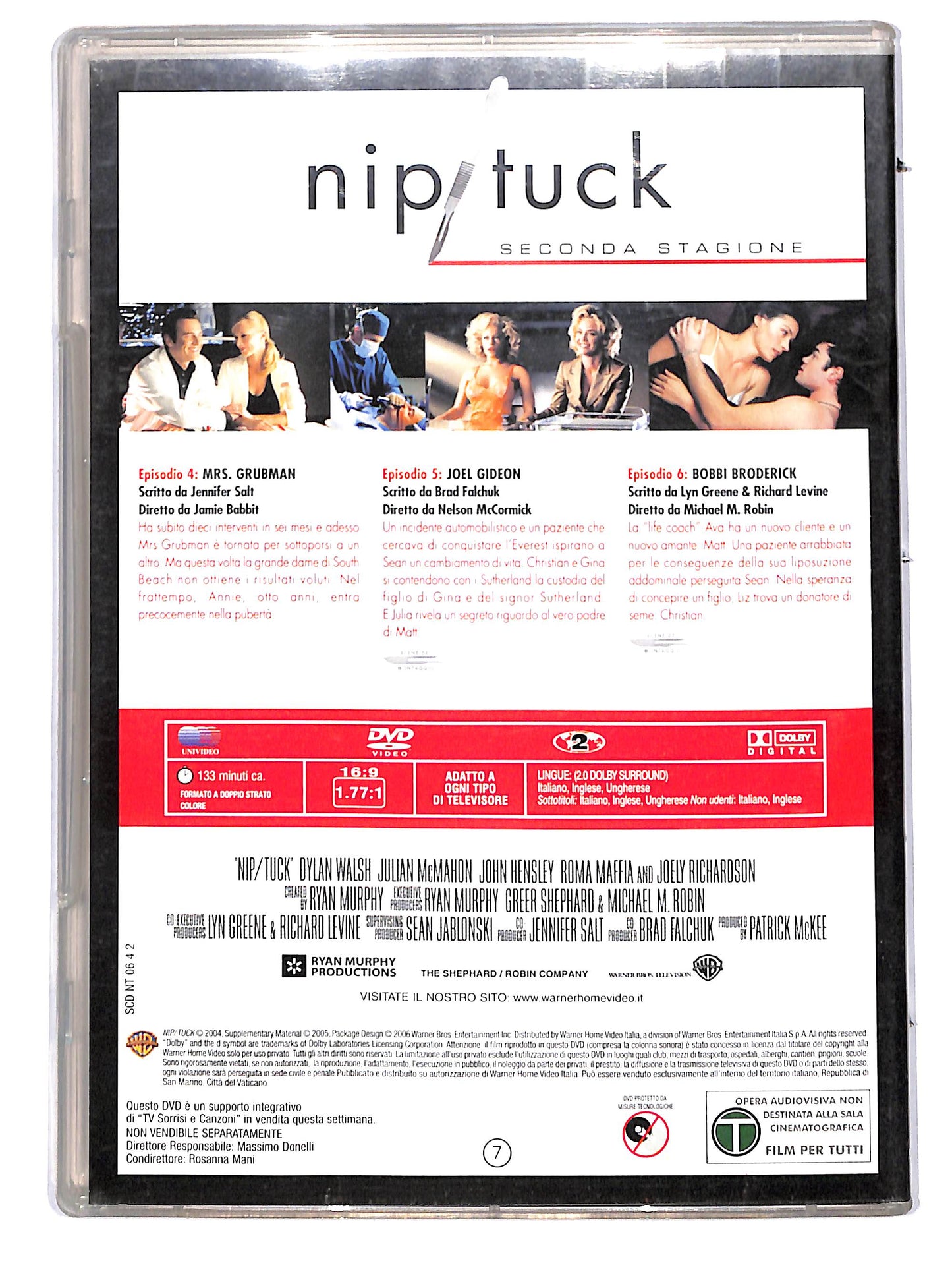 EBOND nip tuck - seconda stagione disco due EDITORIALE DVD DB750714