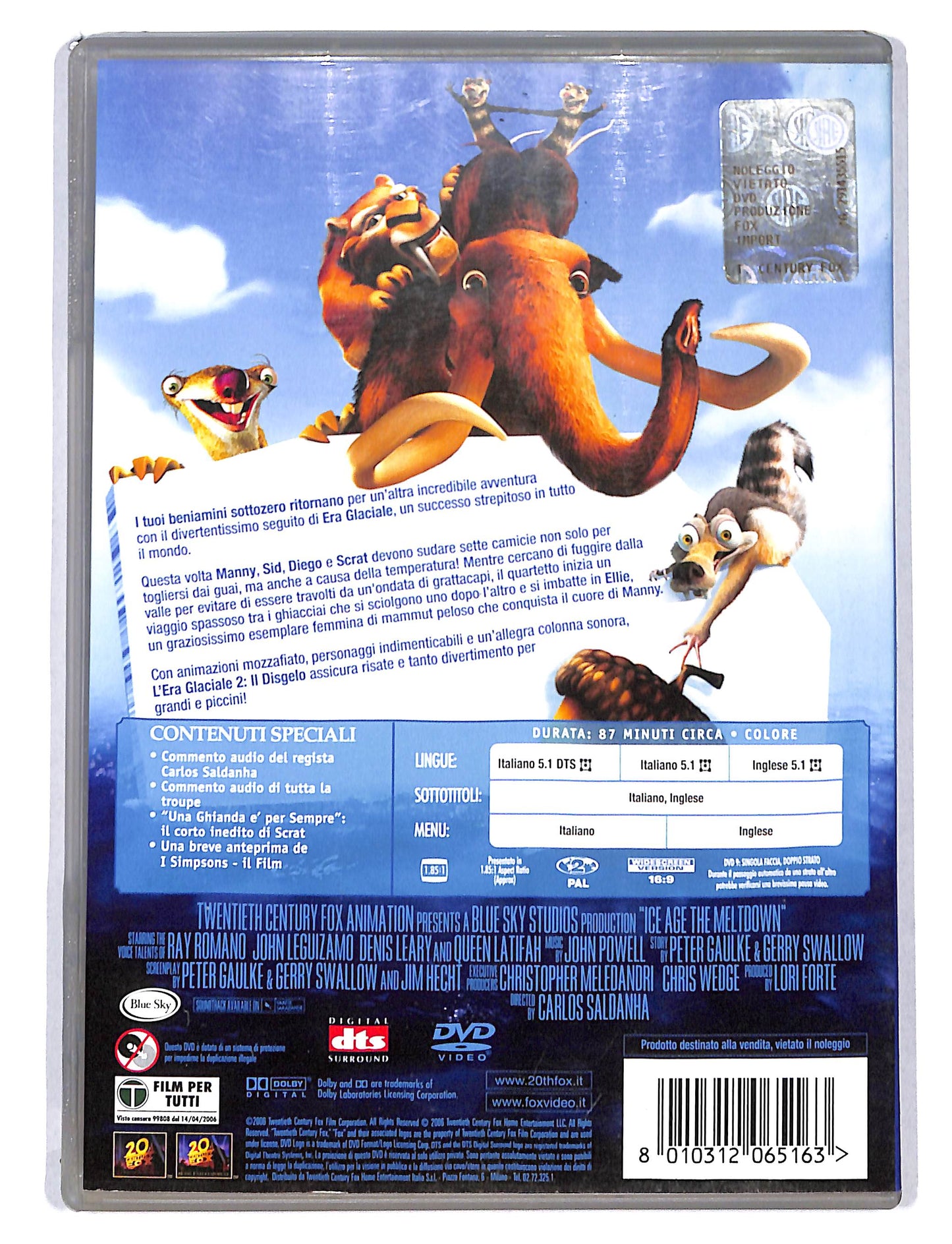 EBOND L'era glaciale 2 - Il disgelo DVD DB750722