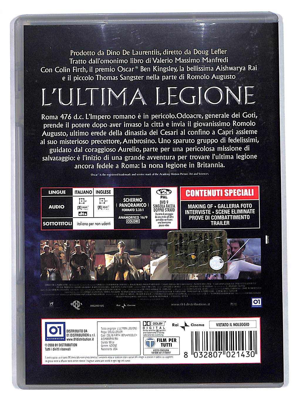 EBOND l'ultima legione DVD DB750911