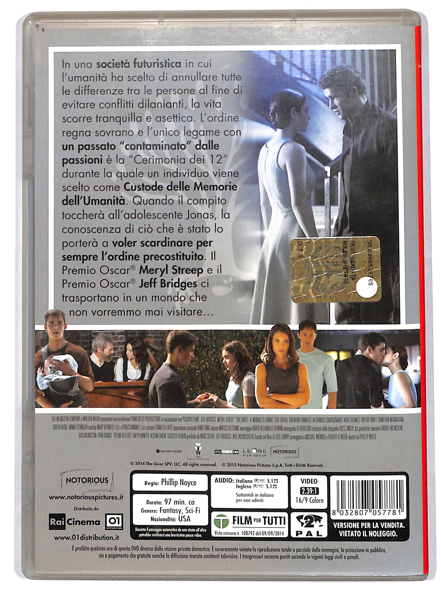 EBOND the giver - il mondo di jonas DVD DB750959