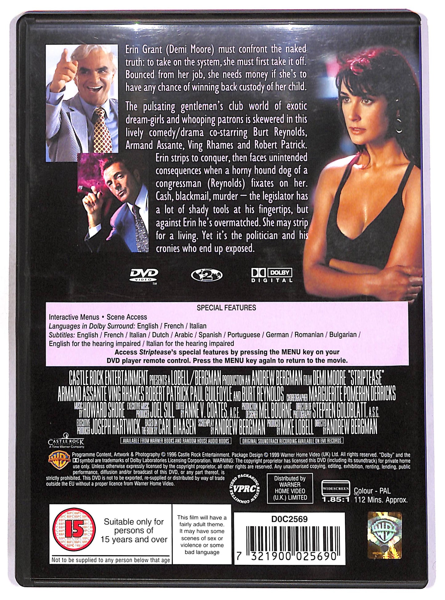 EBOND Striptease [UK Ver.] DVD DB750963