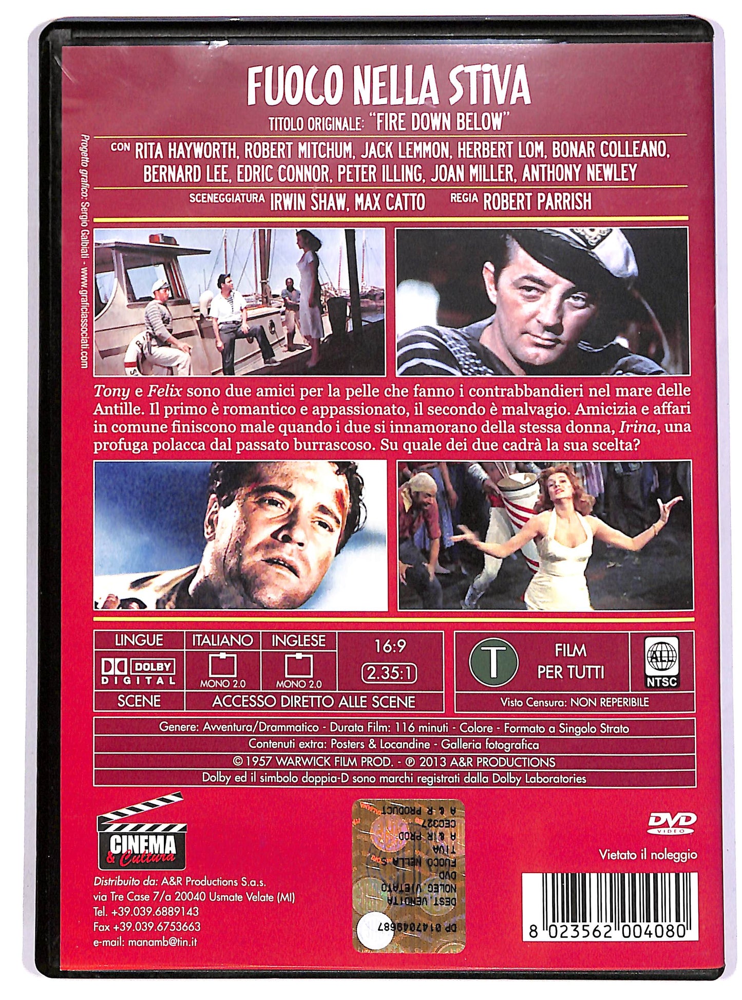 EBOND Fuoco nella stiva DVD DB751325