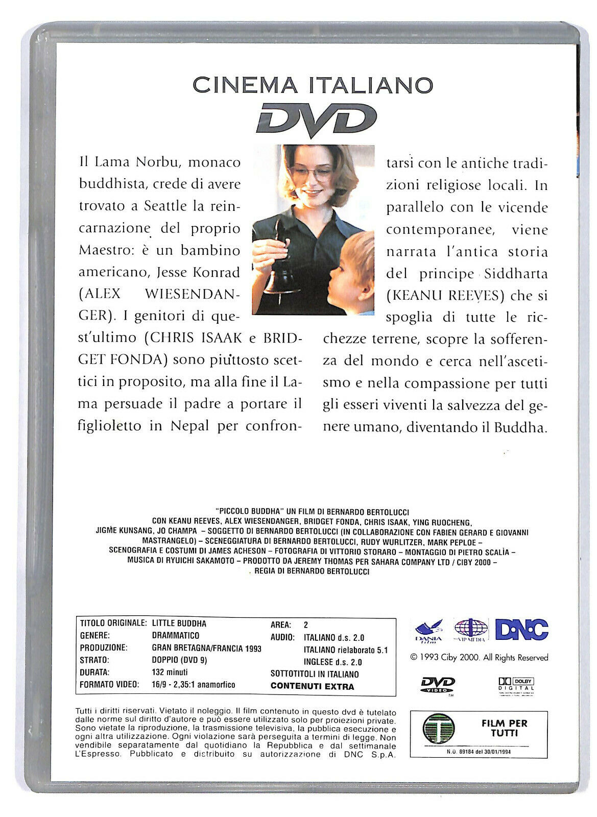 EBOND Piccolo Buddha Editoriale DVD DB751338