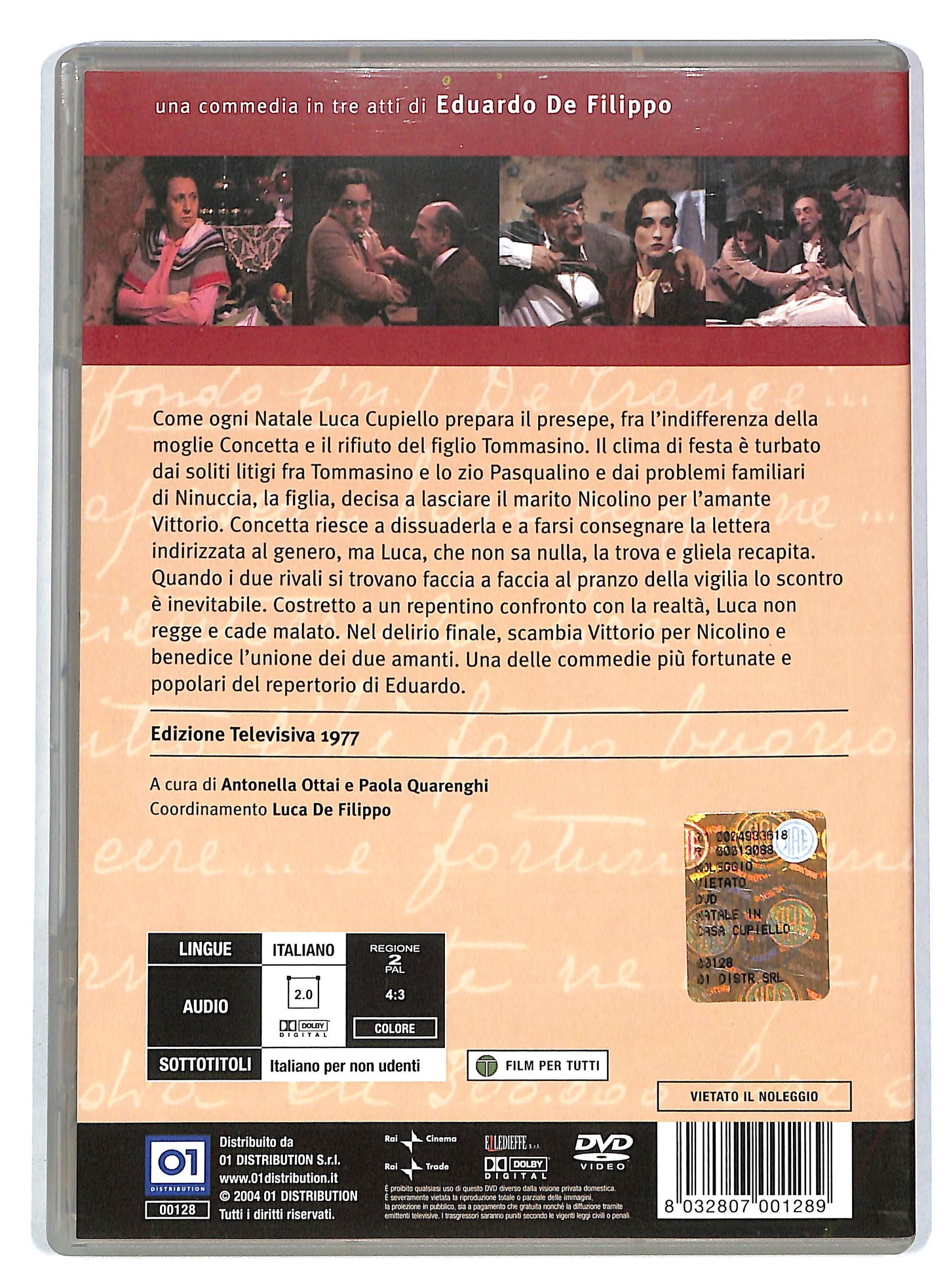 EBOND Natale in casa Cupiello DVD DB751344