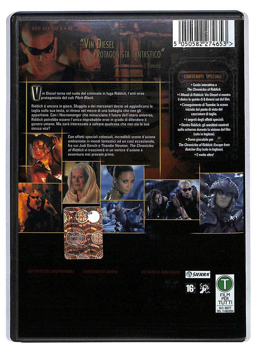 EBOND Riddick DVD DB751348