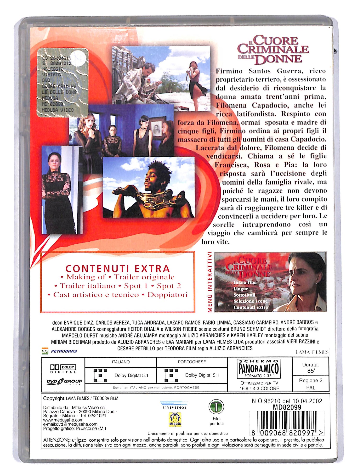 EBOND Il cuore criminale delle donne DVD DB751360