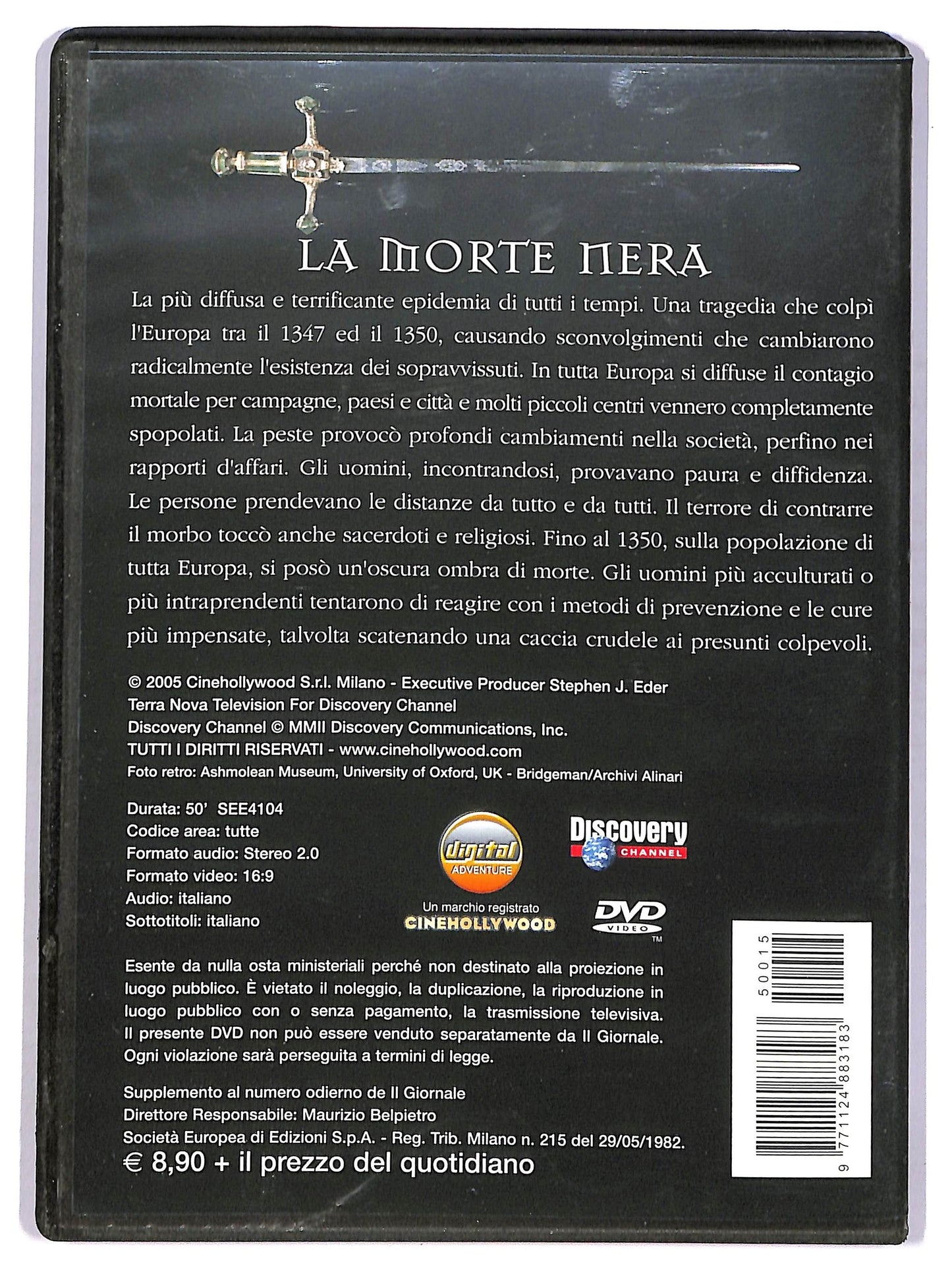 EBOND La Morte Nera 1347/50 Vivere o Morire DVD DB751602