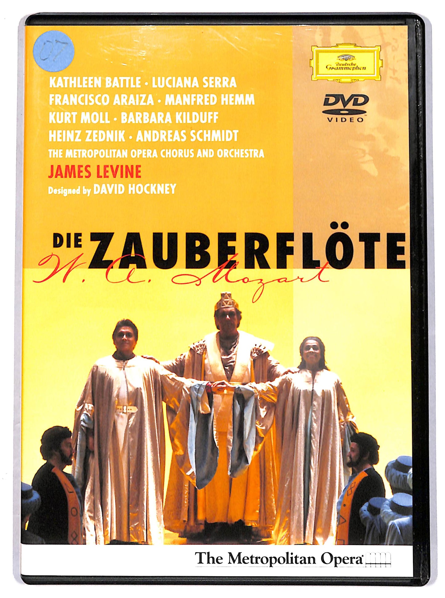 EBOND mozart - zauberflote - levine DVD DB751606