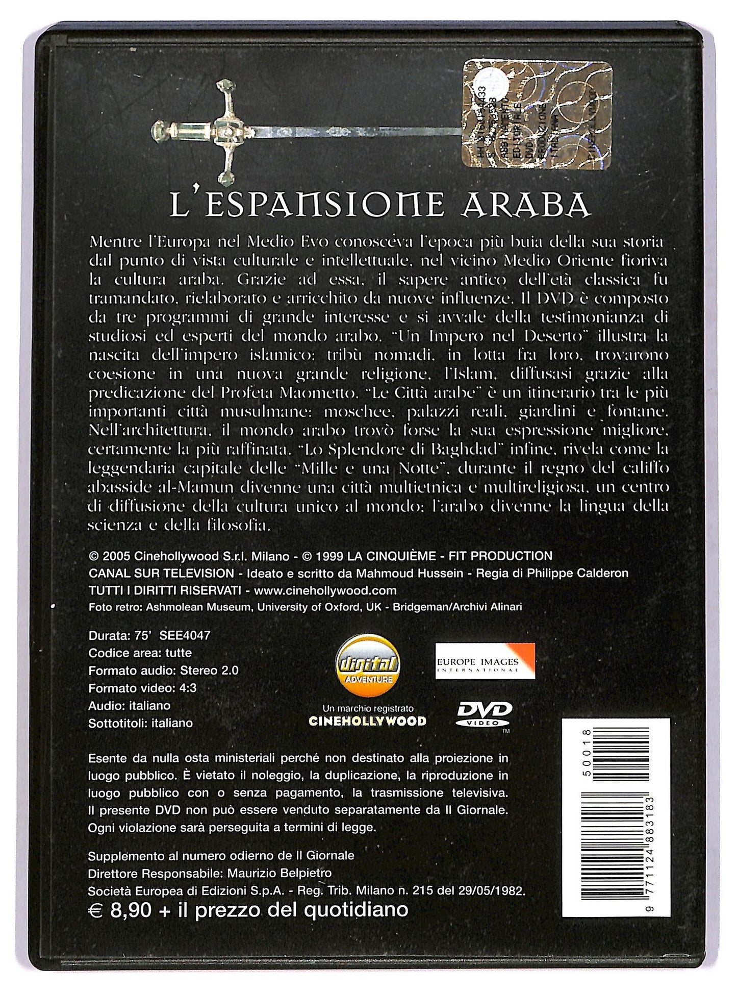 EBOND L'espansione araba EDITORIALE DVD DB751607