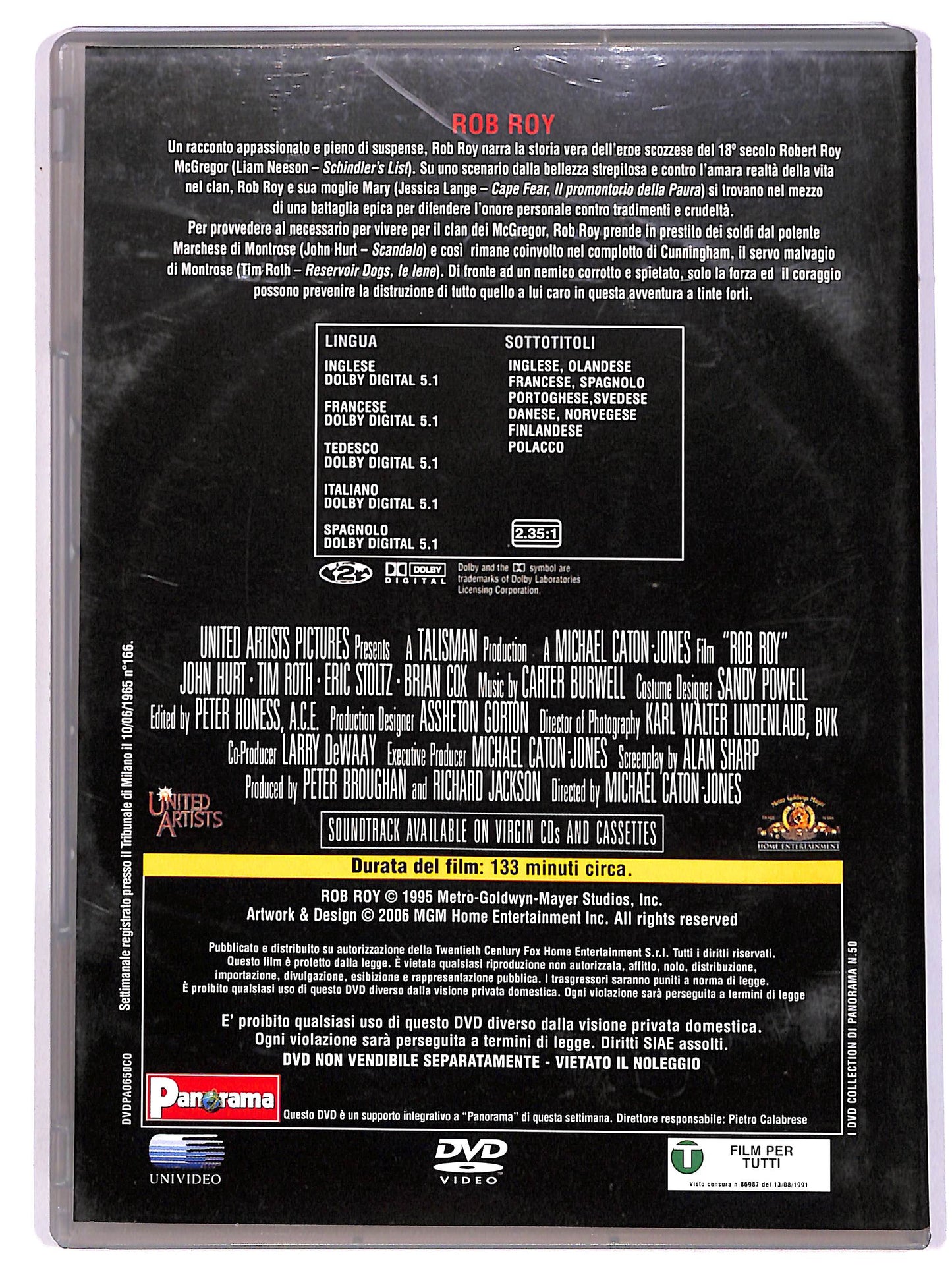 EBOND Rob Roy EDITORIALE DVD DB751610