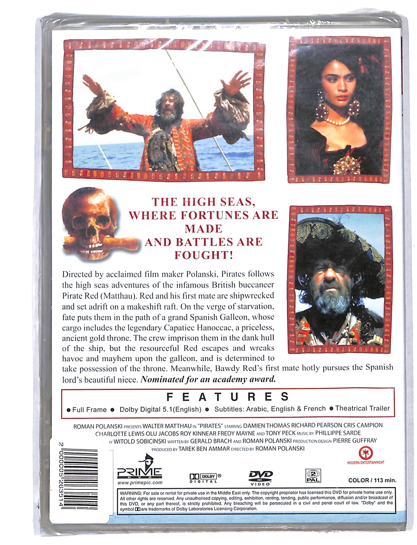EBOND Pirates Edizione UK DVD DB751842