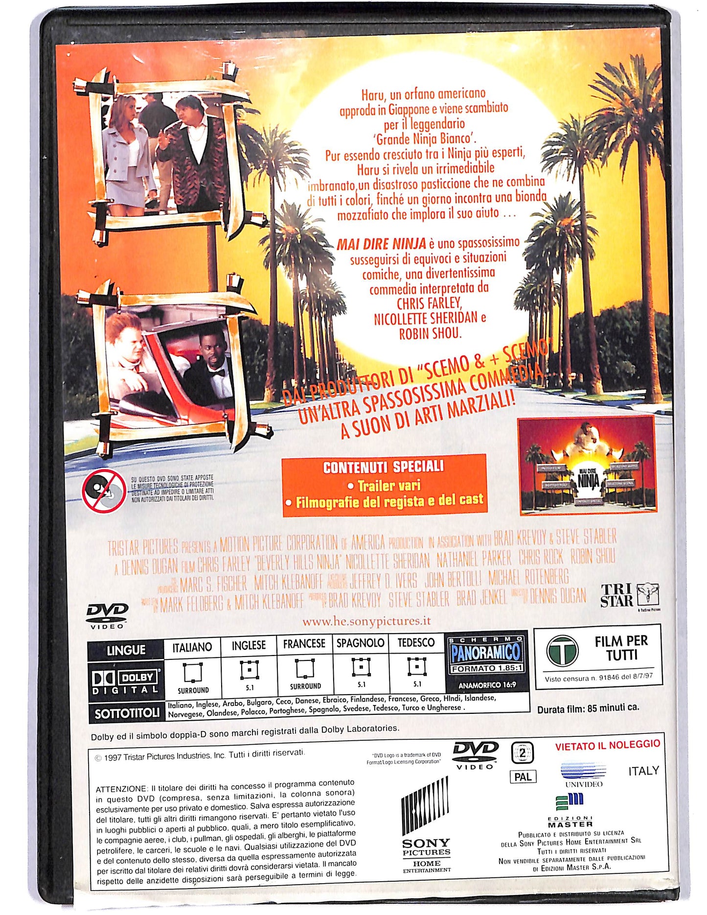 EBOND Mai dire ninja EDITORIALE DVD DB752315