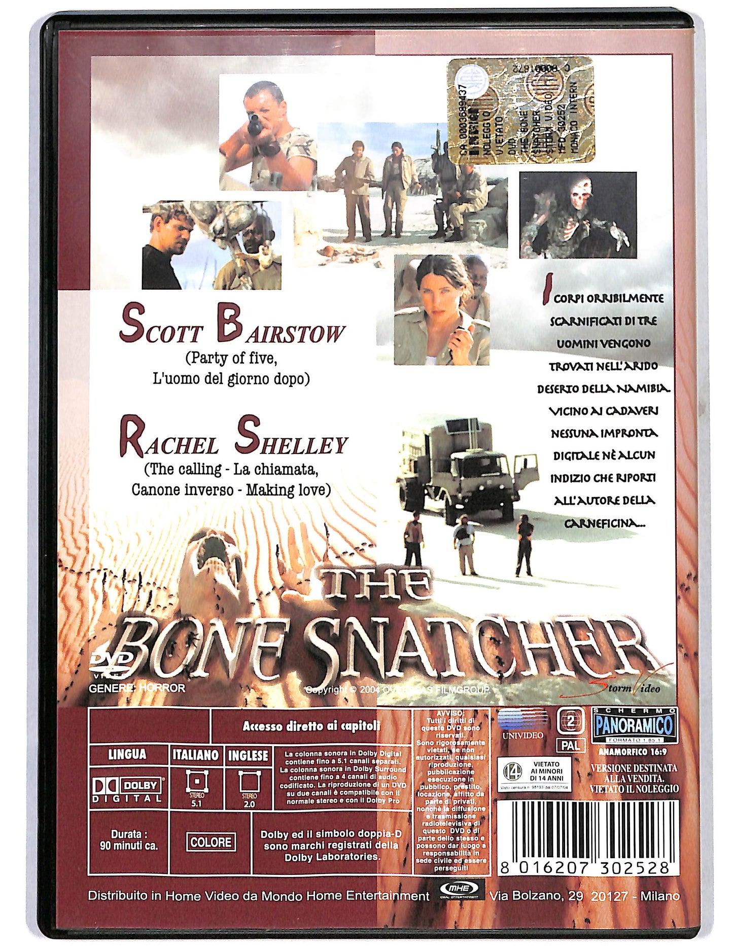 EBOND The bone snatcher Cacciatore di ossa DVD DB752316