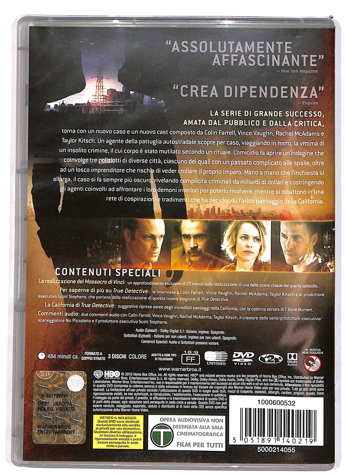 EBOND True Detective la seconda stagione completa DVD DB752449