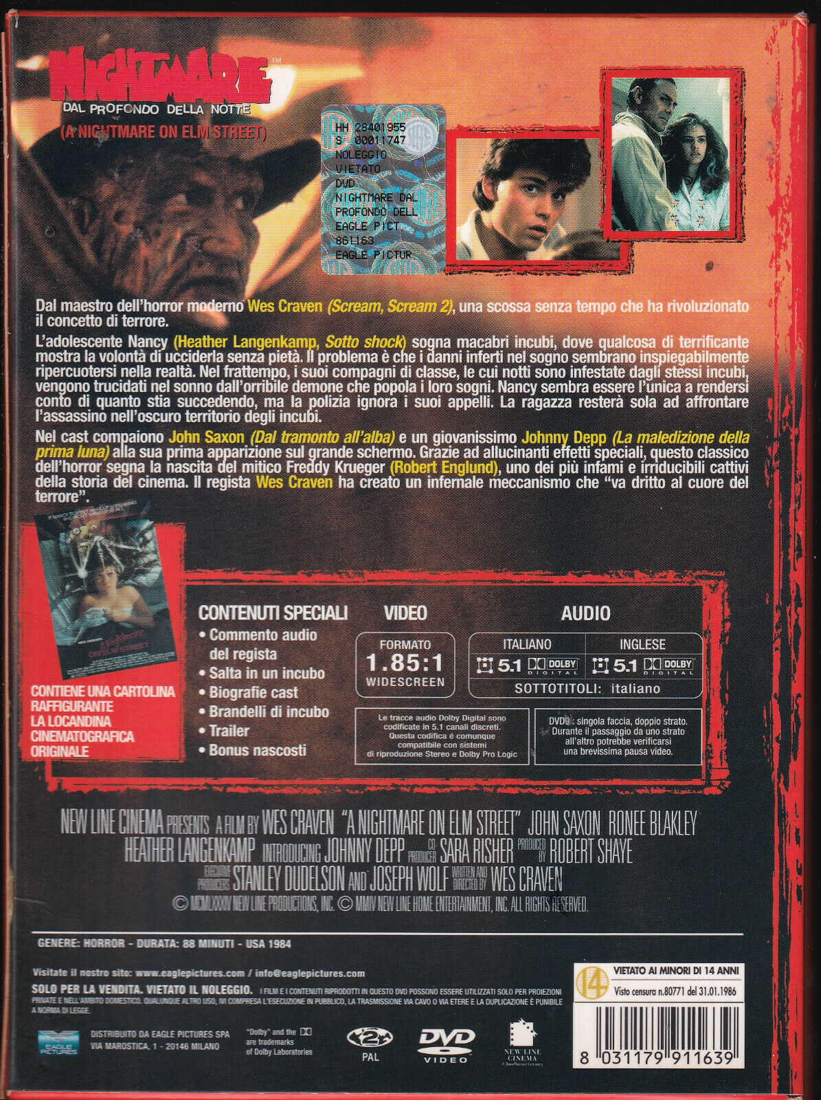 EBOND Nightmare Dal Profondo Della Notte DVD DB752634