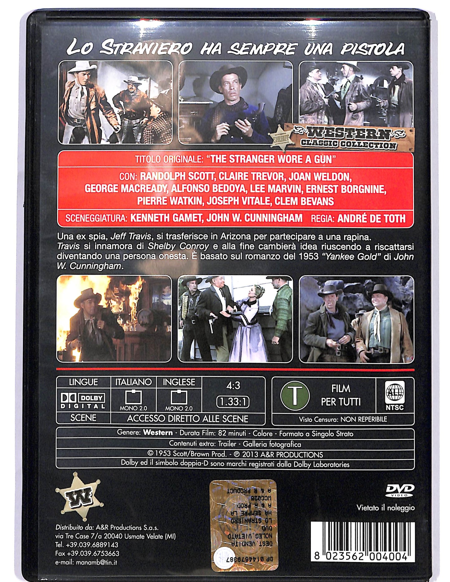 EBOND Lo straniero ha sempre una pistola DVD DB752667