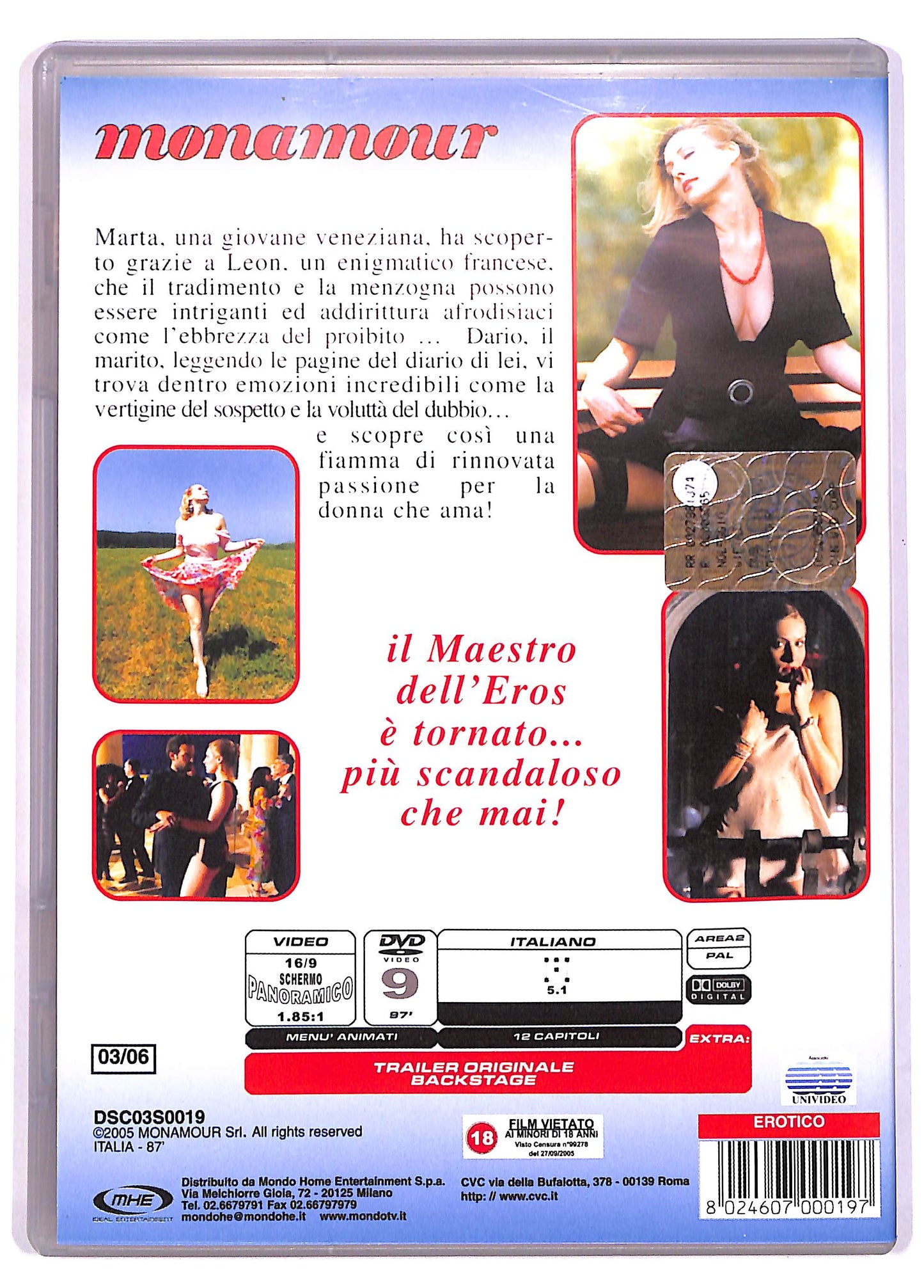 EBOND Monamour NOLEGGIO DVD DB752816