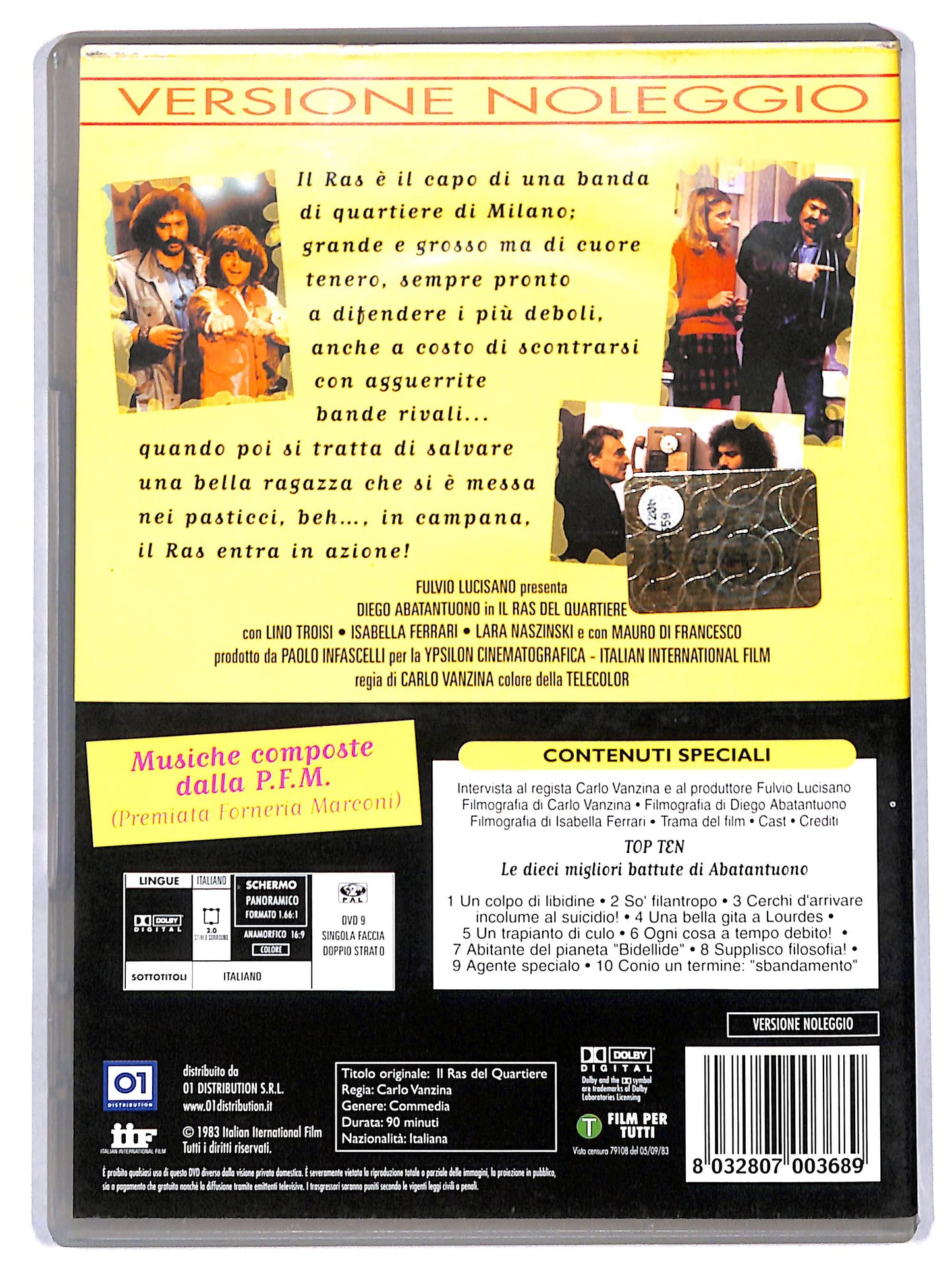 EBOND Il ras del quartiere NOLEGGIO DVD DB752823