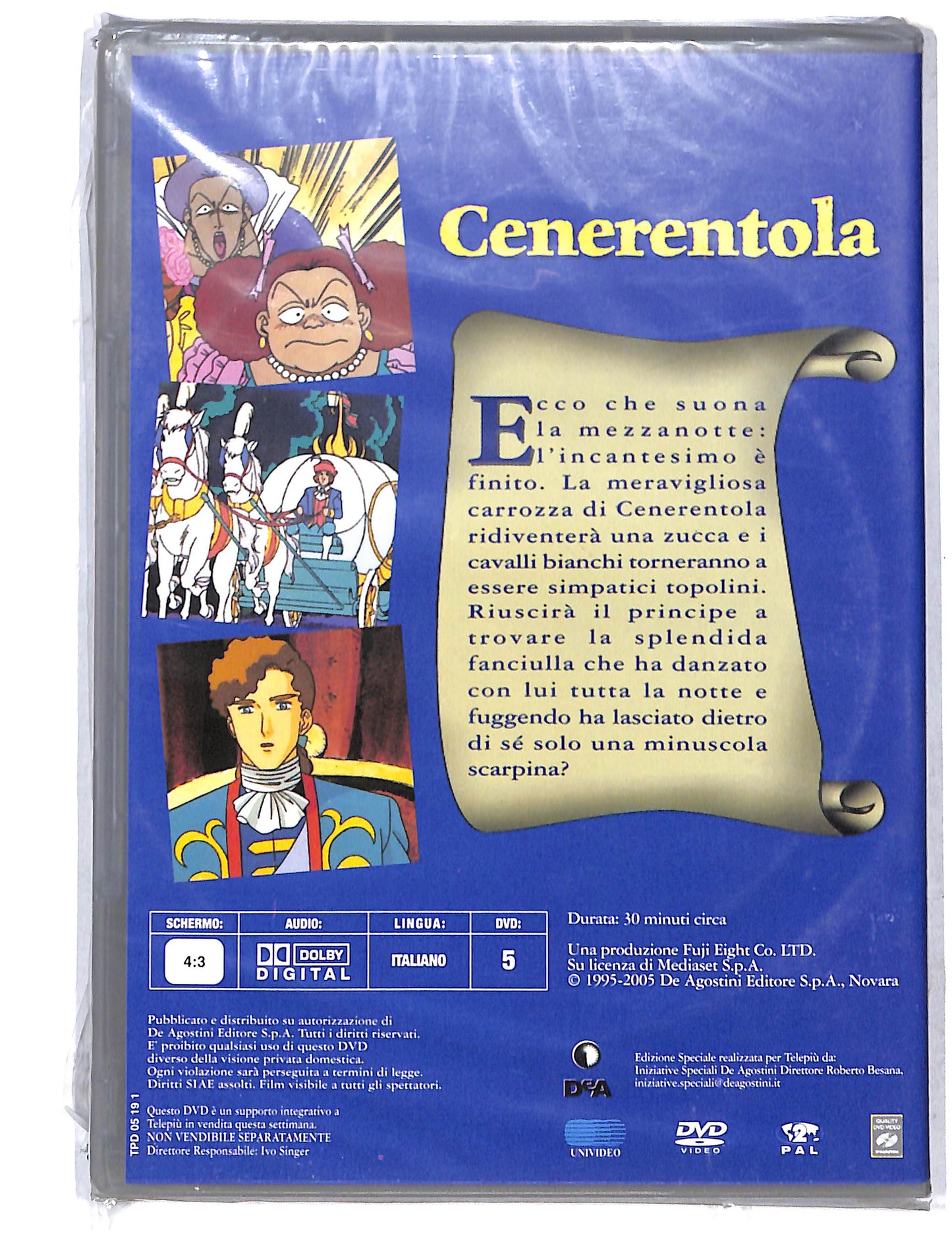 EBOND Fantastiche Magiche Fiabissime - Cenerentola DVD DB753157
