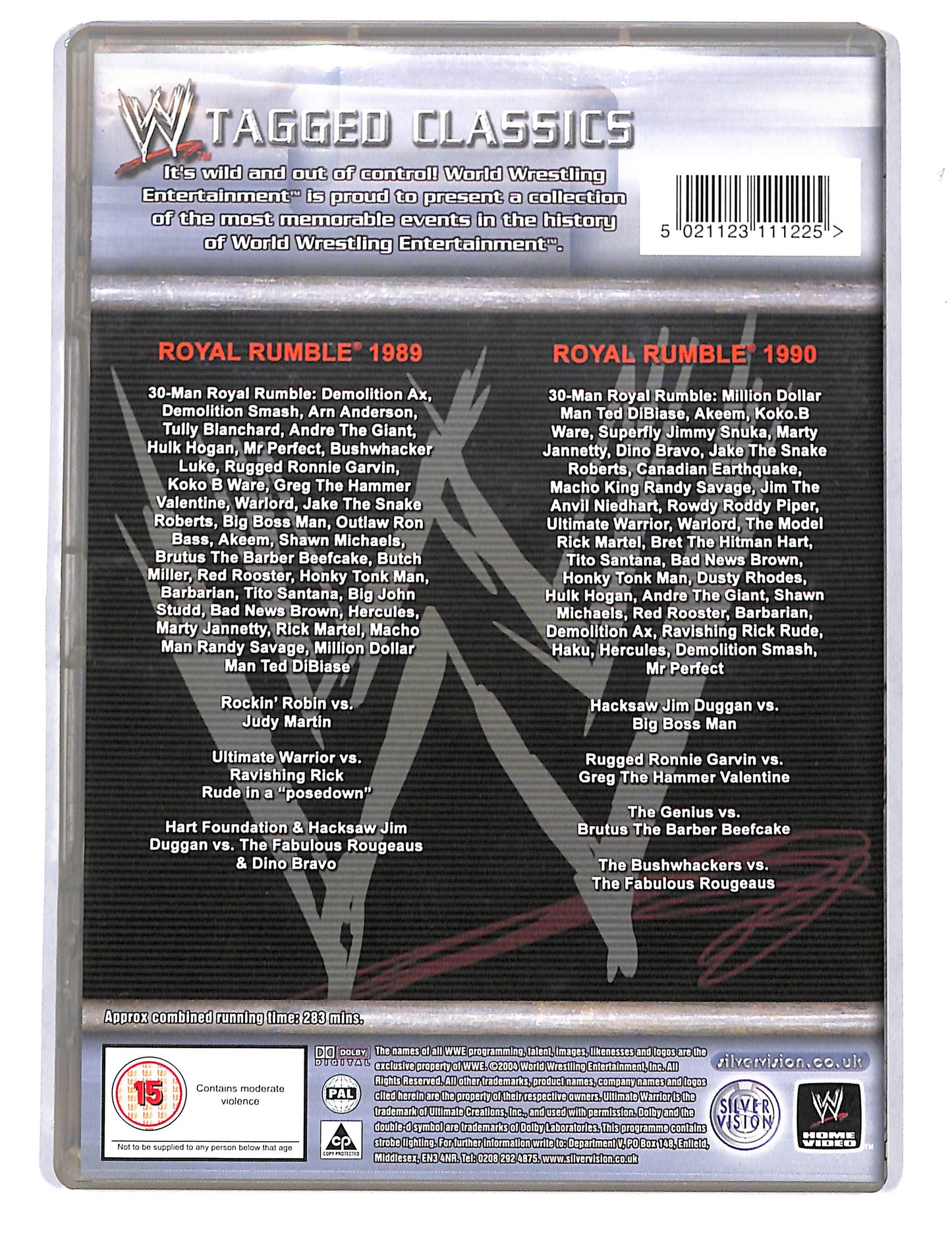 EBOND Wwe - Reale Rumble 1989 & 1990 DVD DB753402