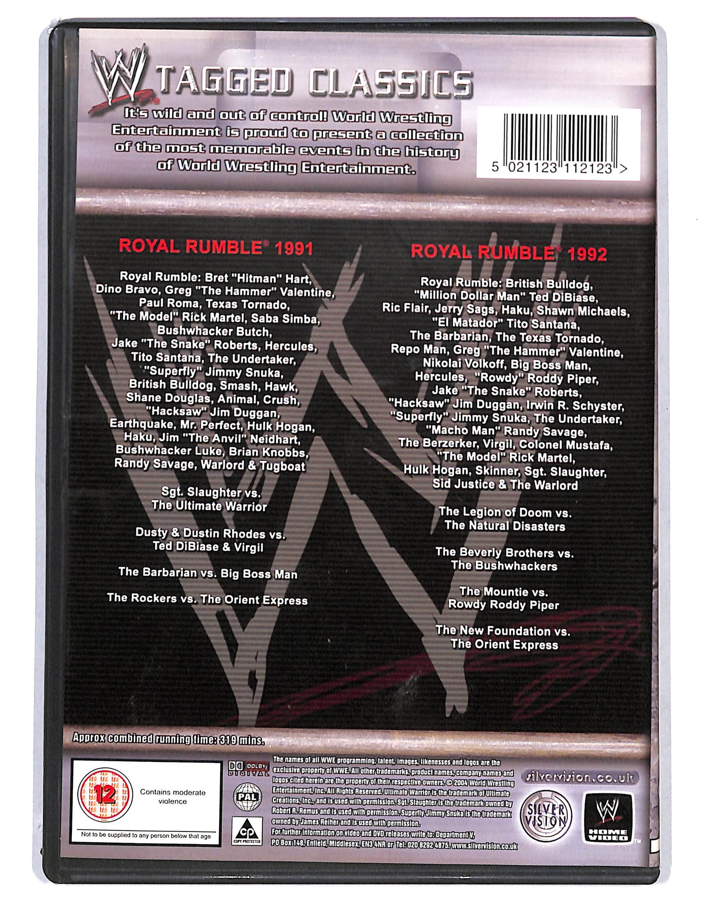 EBOND WWE - Royal Rumble 1991 & 1992 DVD DB753404