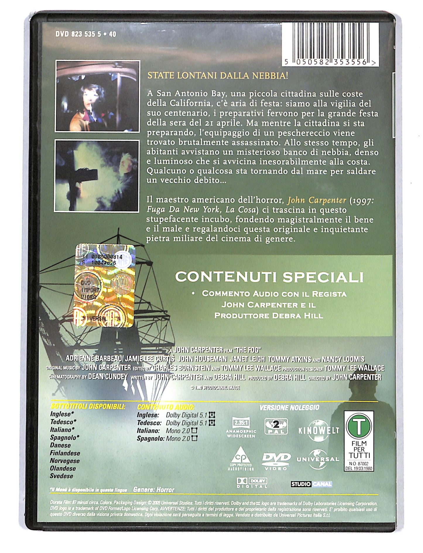 EBOND The Fog NOLEGGIO DVD DB753409