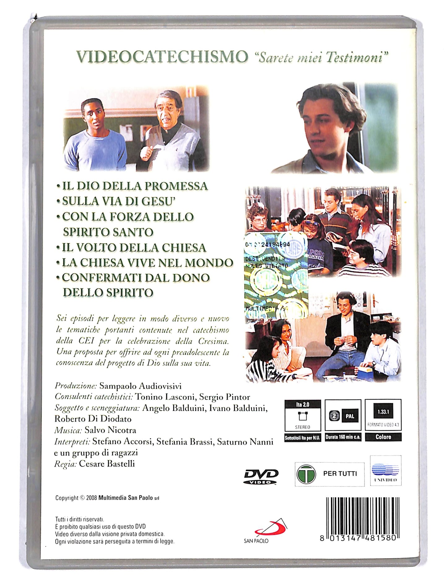 EBOND Videocatechismo-Sarete Miei Testimoni DVD DB753414