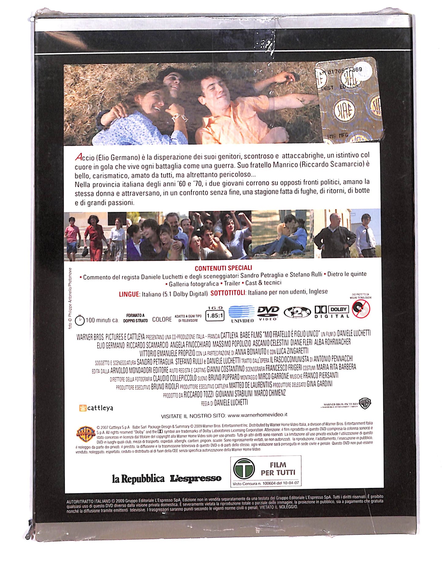 EBOND Mio Fratello e figlio unico EDITORIALE DIGIPACK DVD DB753441