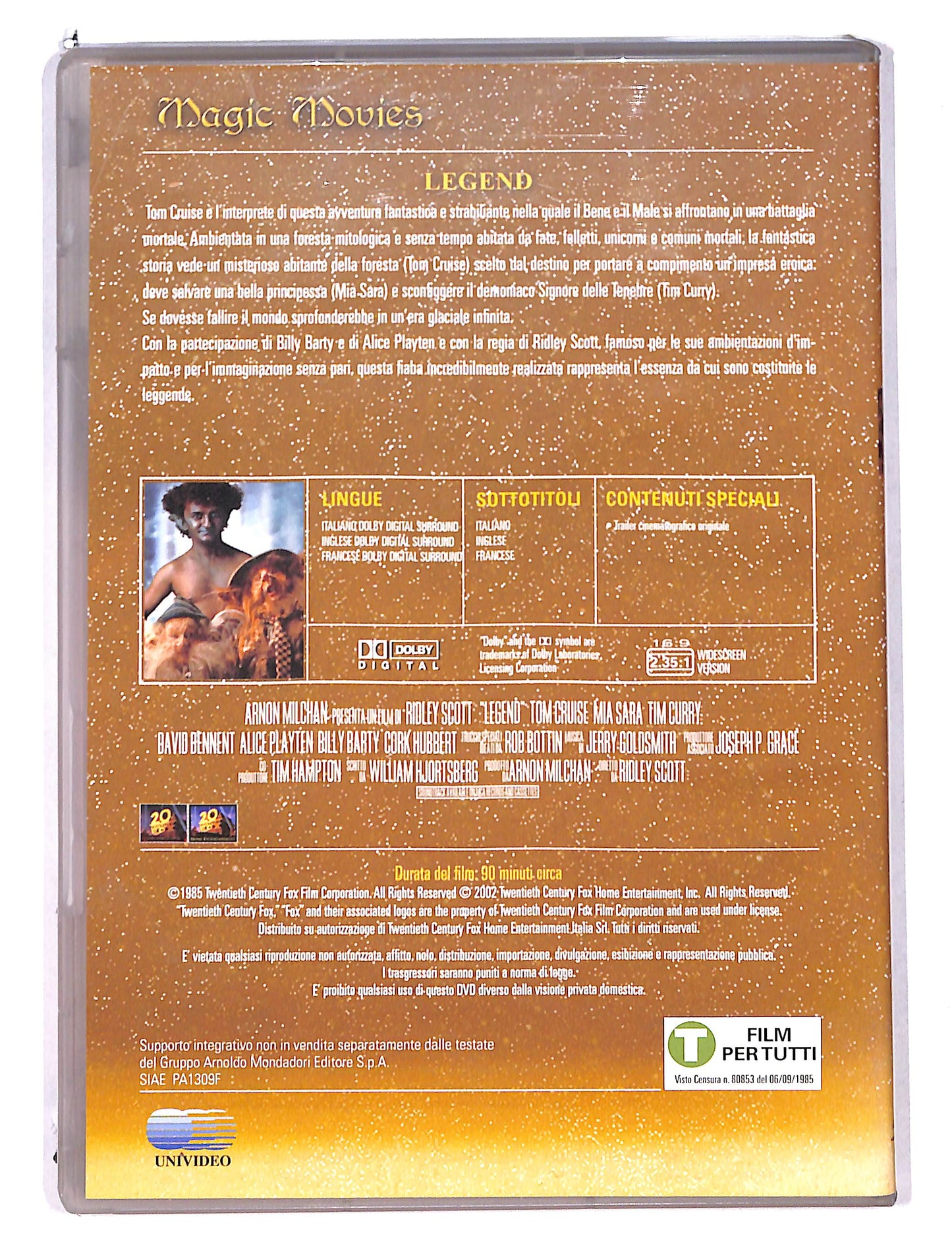 EBOND Magic Movies - Legend EDITORIALE DVD DB753443